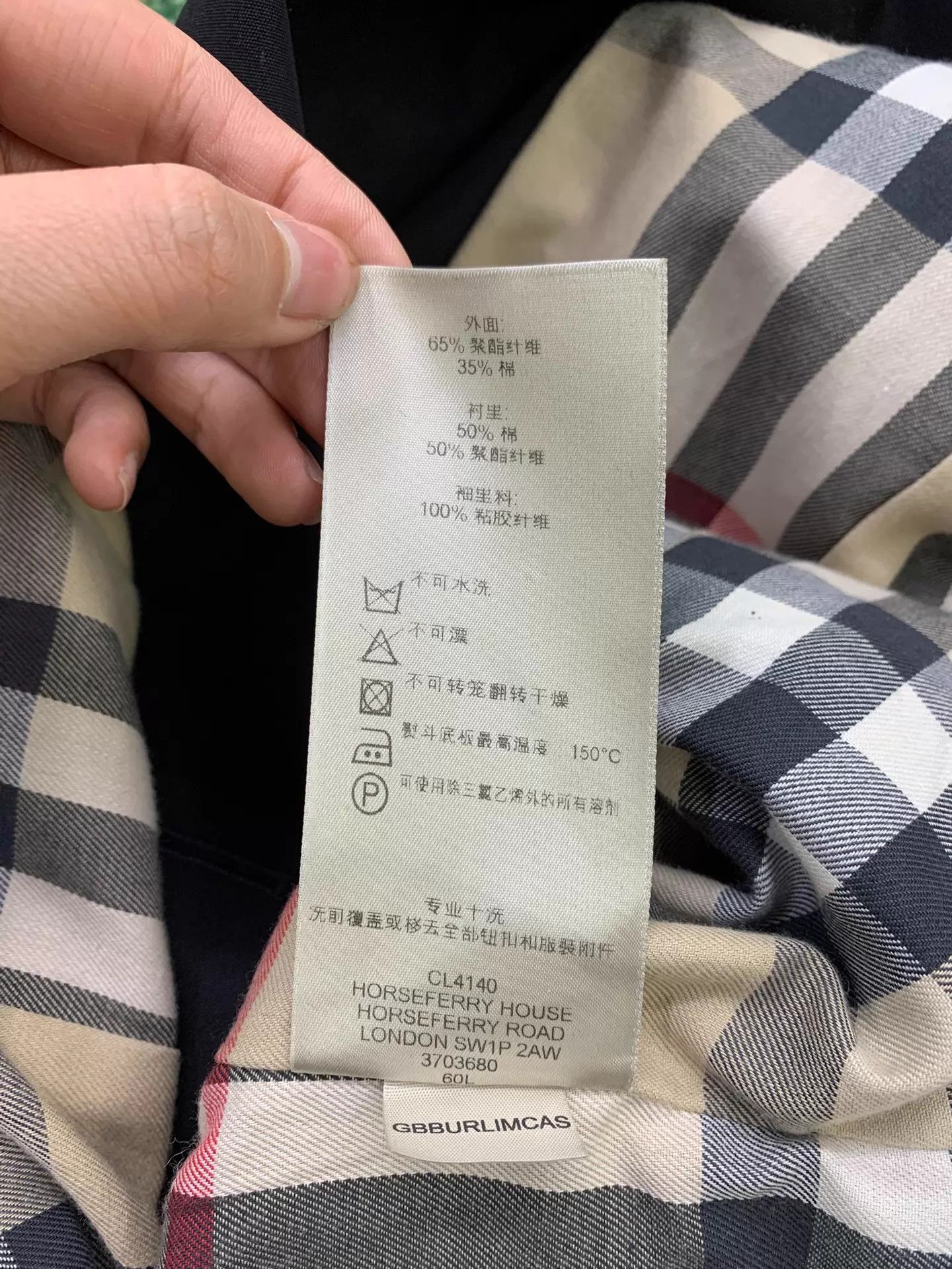 Burberry Burberry Black Double-Breasted Trench Coat Size 38 New Size XS / US 0-2 / IT 36-38 - 6 Thumbnail