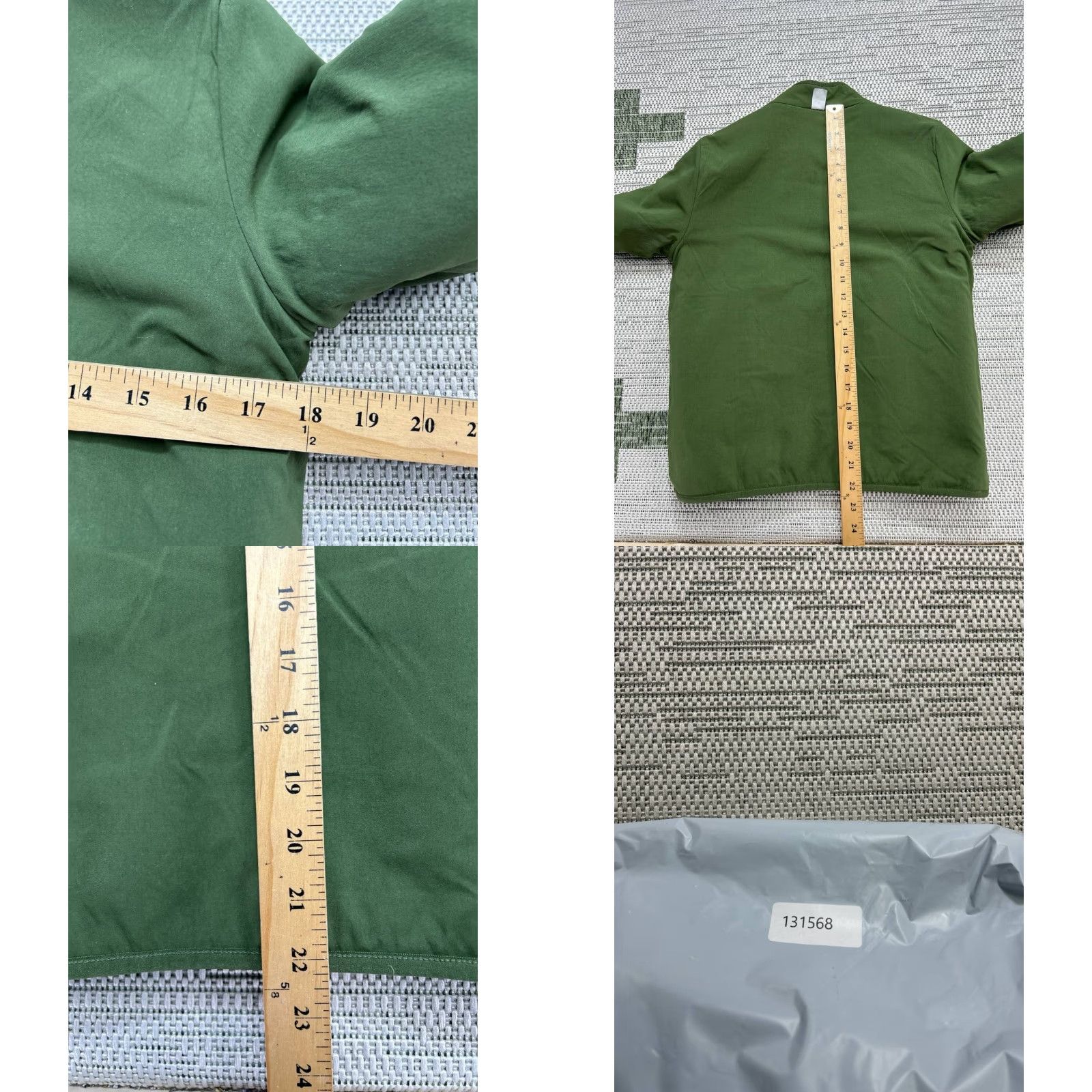 Topo Designs Topo Design Jacket Womens Small Green Reversible Fleece Full Zip Size S / US 4 / IT 40 - 8 Thumbnail