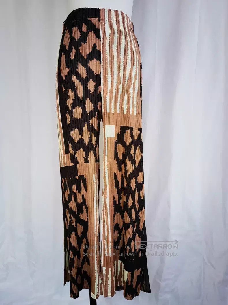 Issey Miyake Issey Miyake size:3 Leopard Print Window Pants Size 22" - 1 Thumbnail