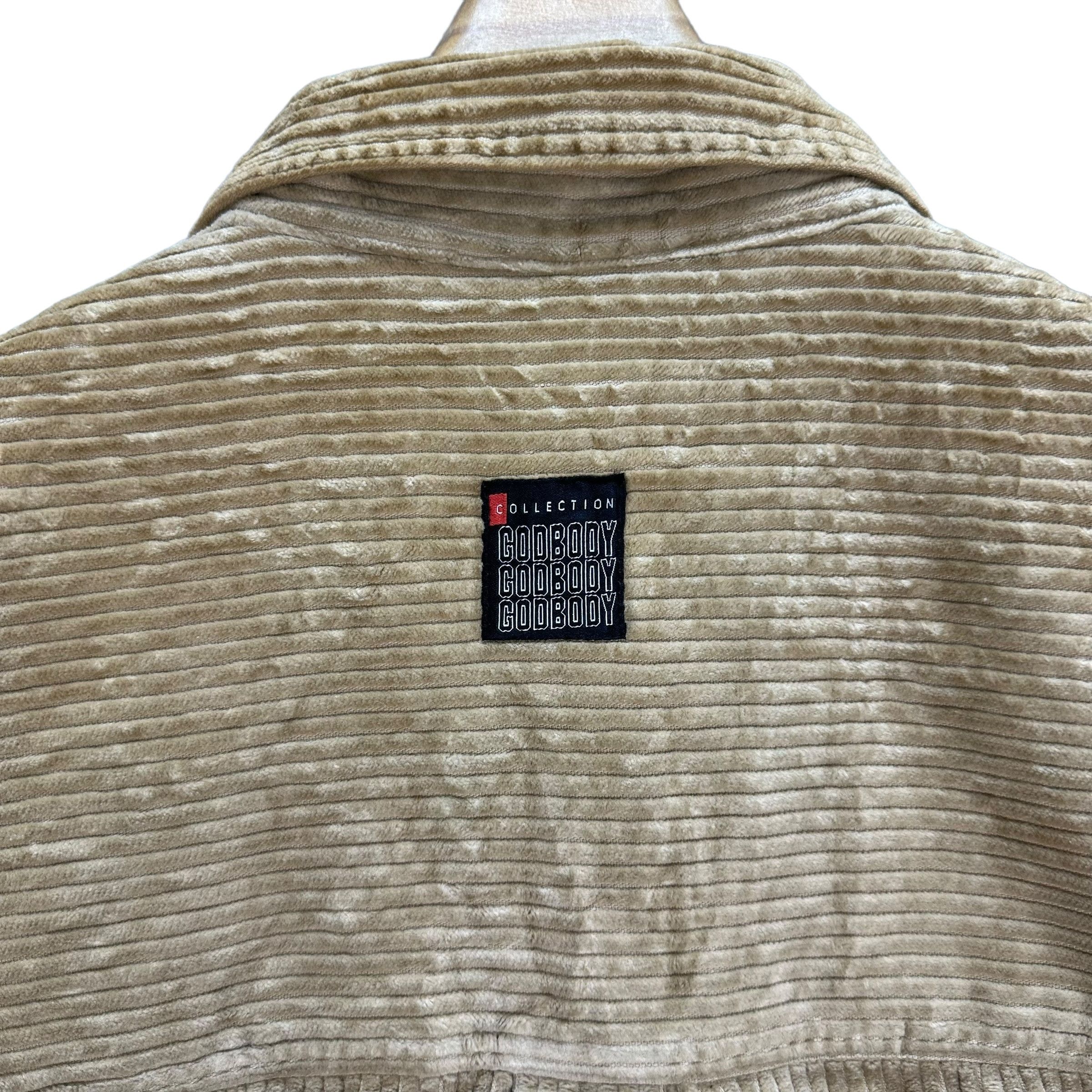Vintage GODBODY 2 Pocket Work Corduroy Button Jacket #A15-0377 Size US XL / EU 56 / 4 - 11 Thumbnail