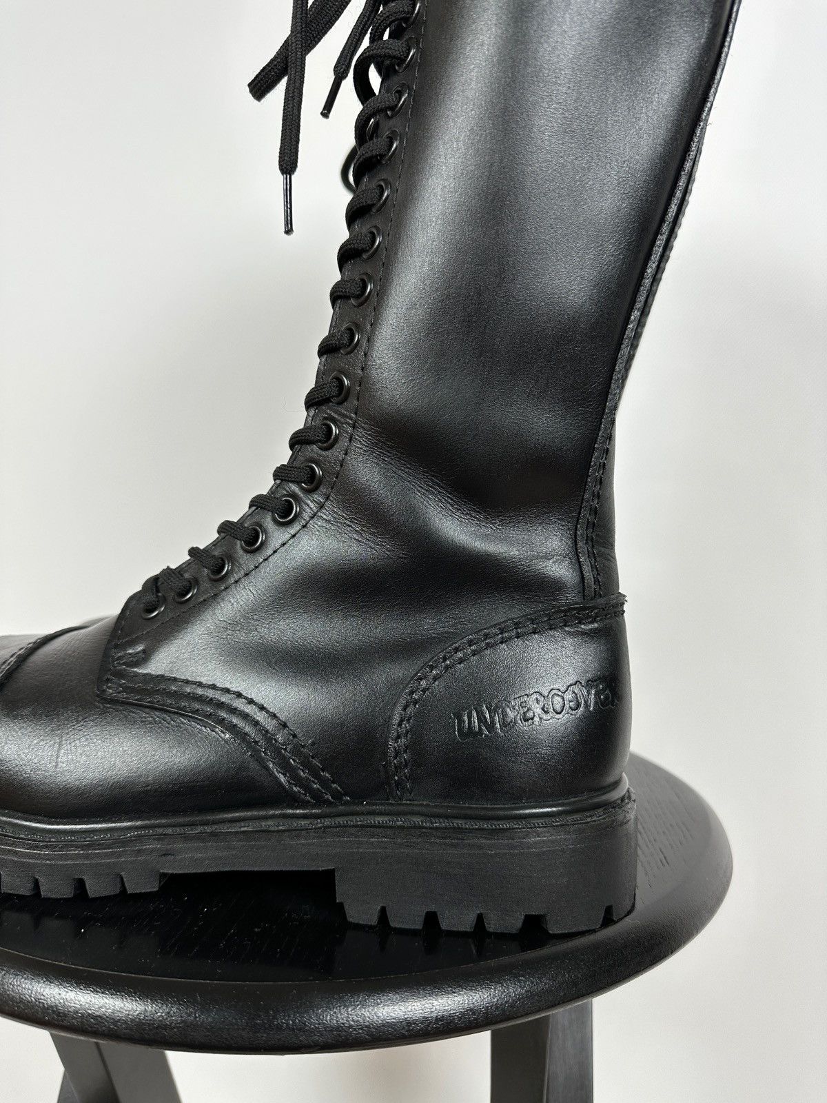 Vintage Vintage Undercover High Leather Steel Toe England Boots Size US 7.5 / EU 40-41 - 12 Thumbnail