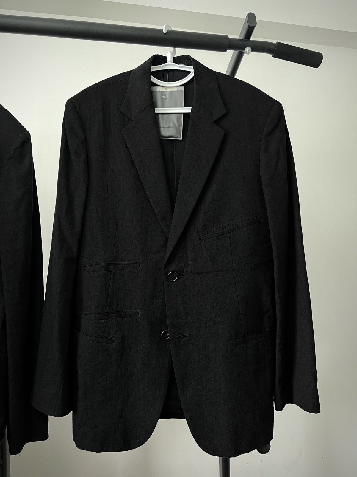 Yohji Yamamoto Yohji Yamamoto Pour Homme AW2009 Hand Blazer Size 48L - 2 Thumbnail