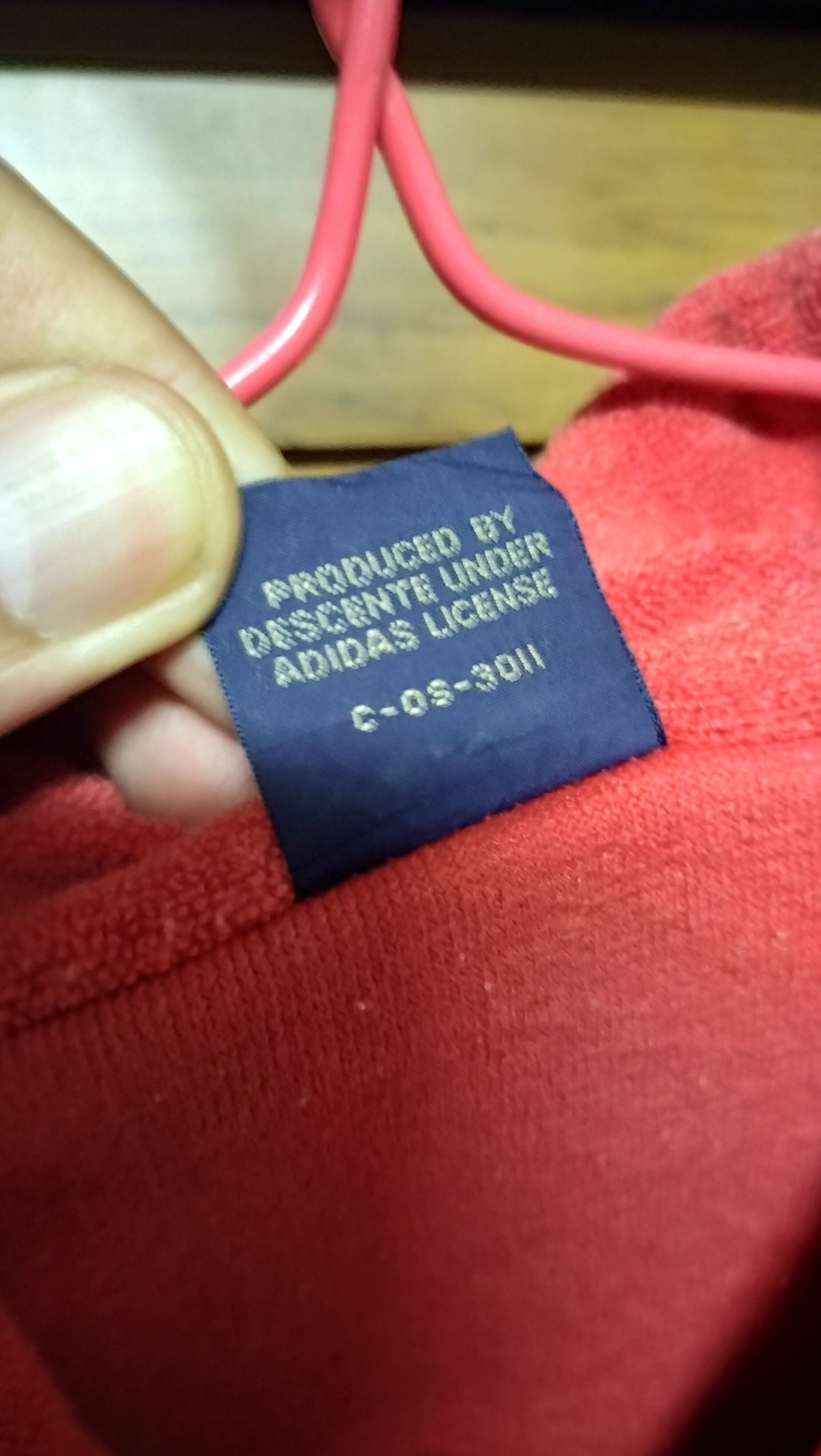 Adidas Vintage 80s Adidas Club Suede Fabric Towel Size US S / EU 44-46 / 1 - 3 Thumbnail