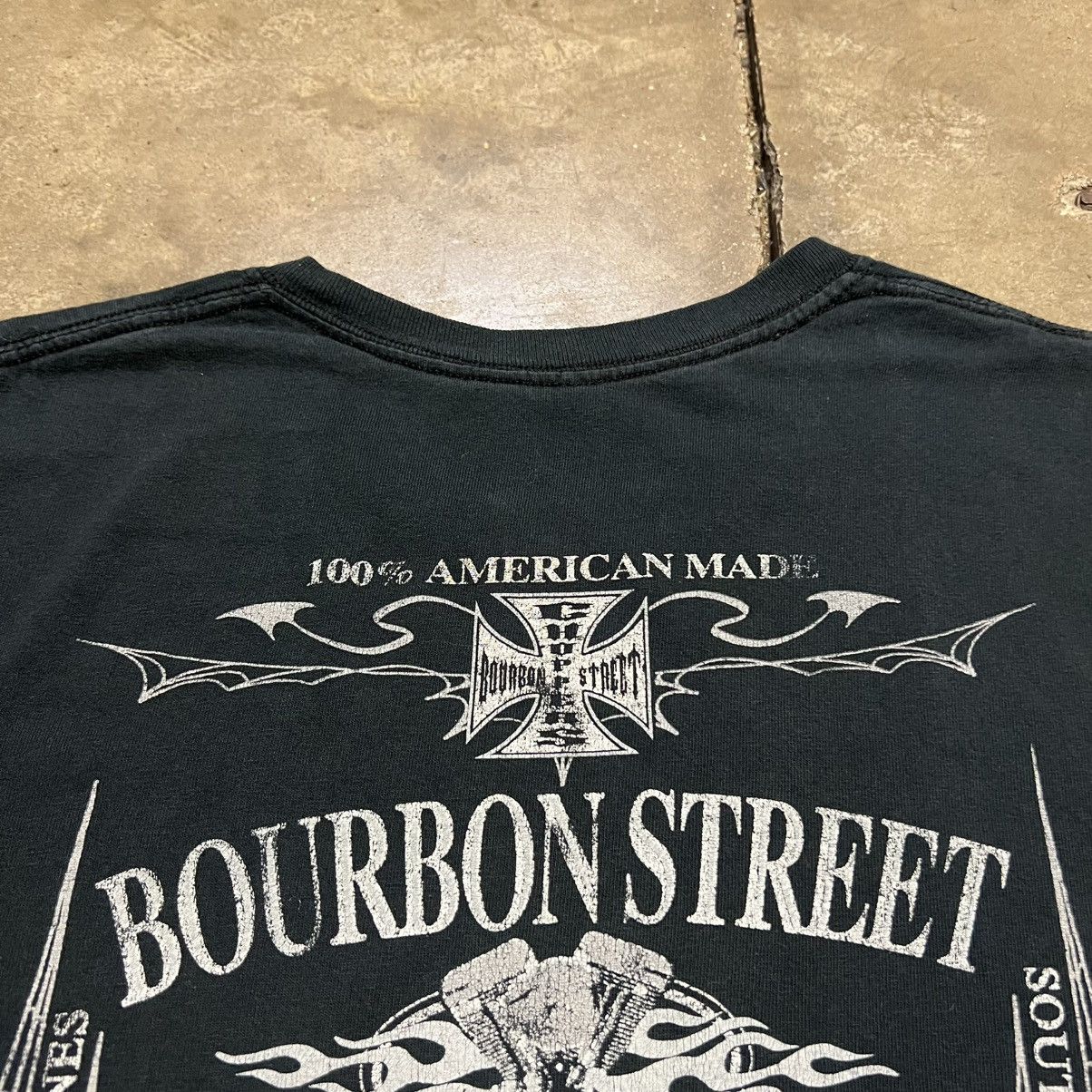 West Coast Choppers Vintage West Coast Choppers Bourbon Street Biker Tee Y2K Size US M / EU 48-50 / 2 - 5 Thumbnail