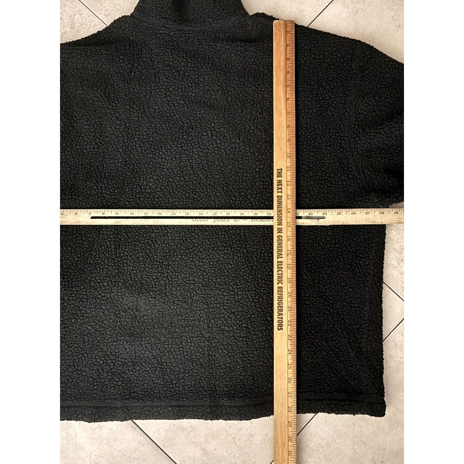 Gap Gap Mens 2XL Black Sherpa Fleece Pullover Sweater Half Zip Jacket Warm Cozy 6516 Size US XXL / EU 58 / 5 - 7 Thumbnail