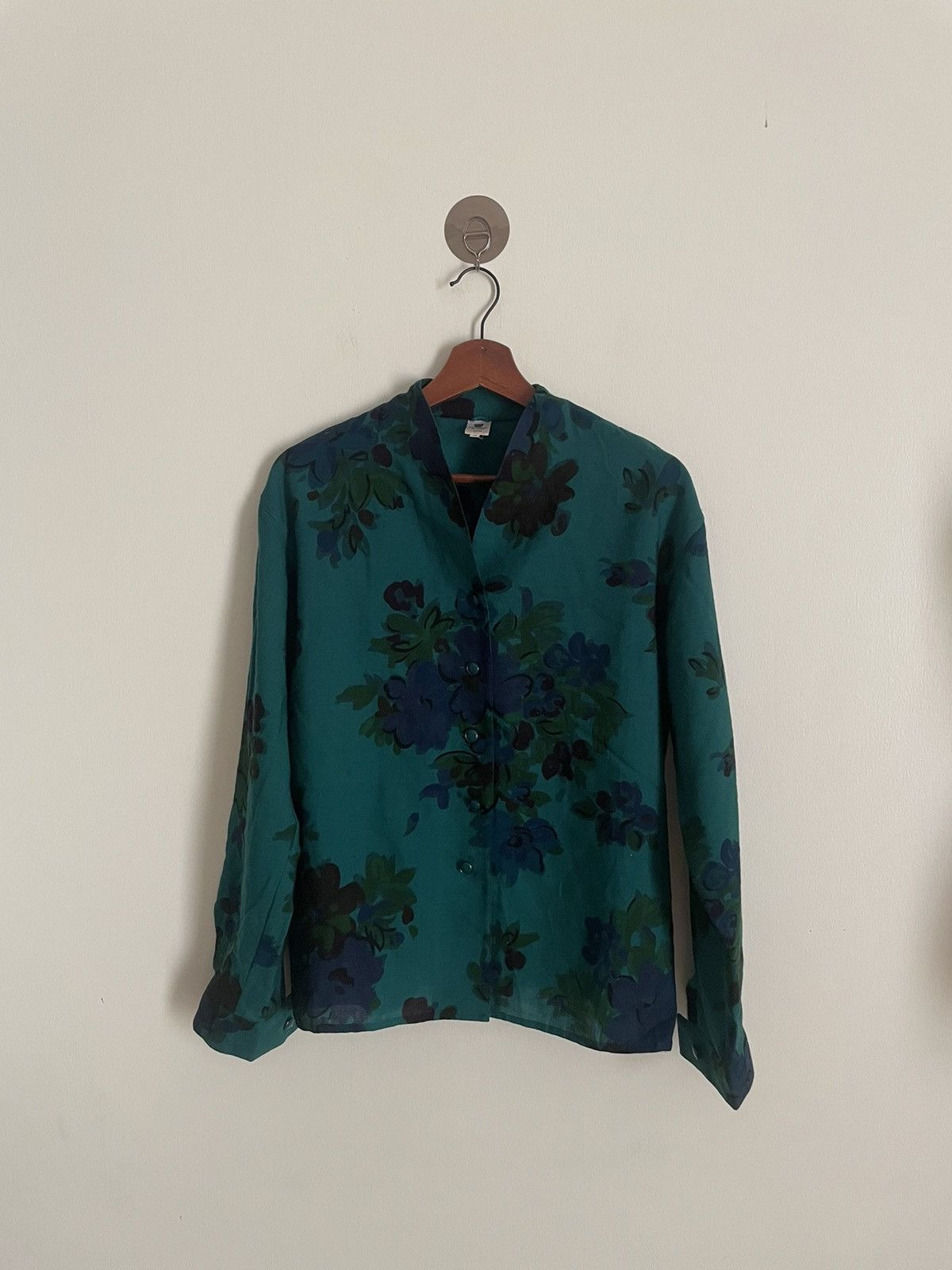 Ungaro Paris Ungaro Paris Floral Blouse Size ONE SIZE - 1 Thumbnail