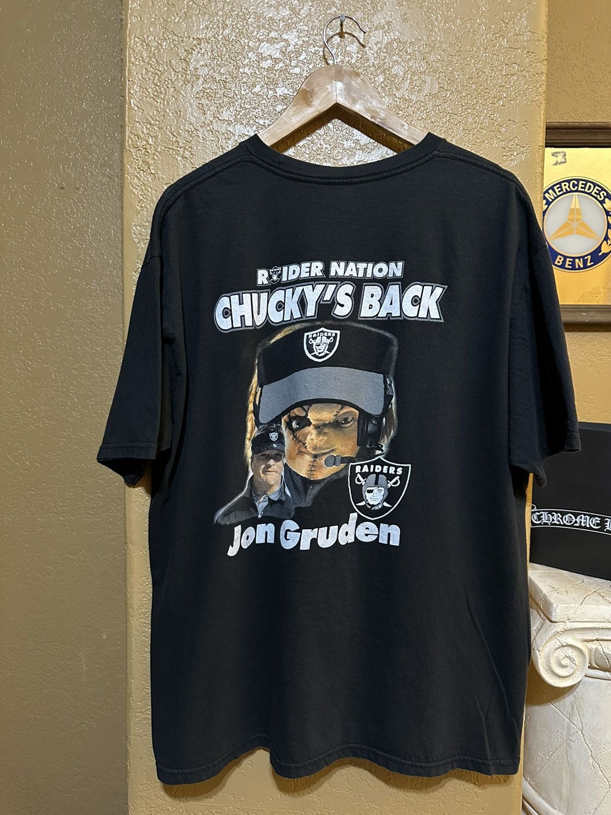Vintage vintage y2k Chucky Raiders tee 2XL NFL Size US XXL / EU 58 / 5 - 2 Thumbnail