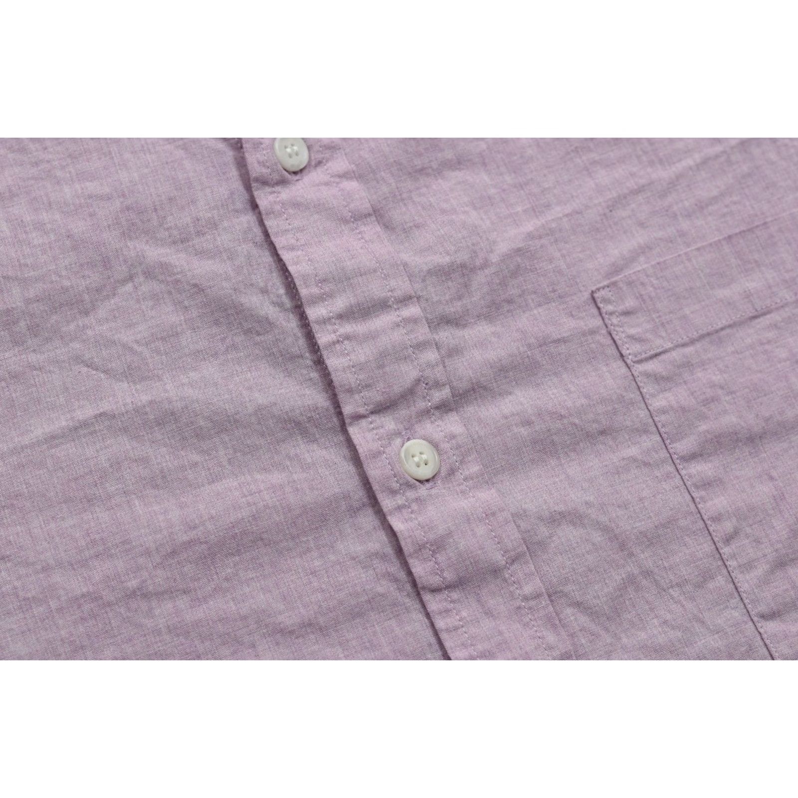 Banana Republic Banana Republic Untucked Fit XXL Purple Cotton Button Down Long Sleeve Shirt Mens Size US XXL / EU 58 / 5 - 5 Thumbnail