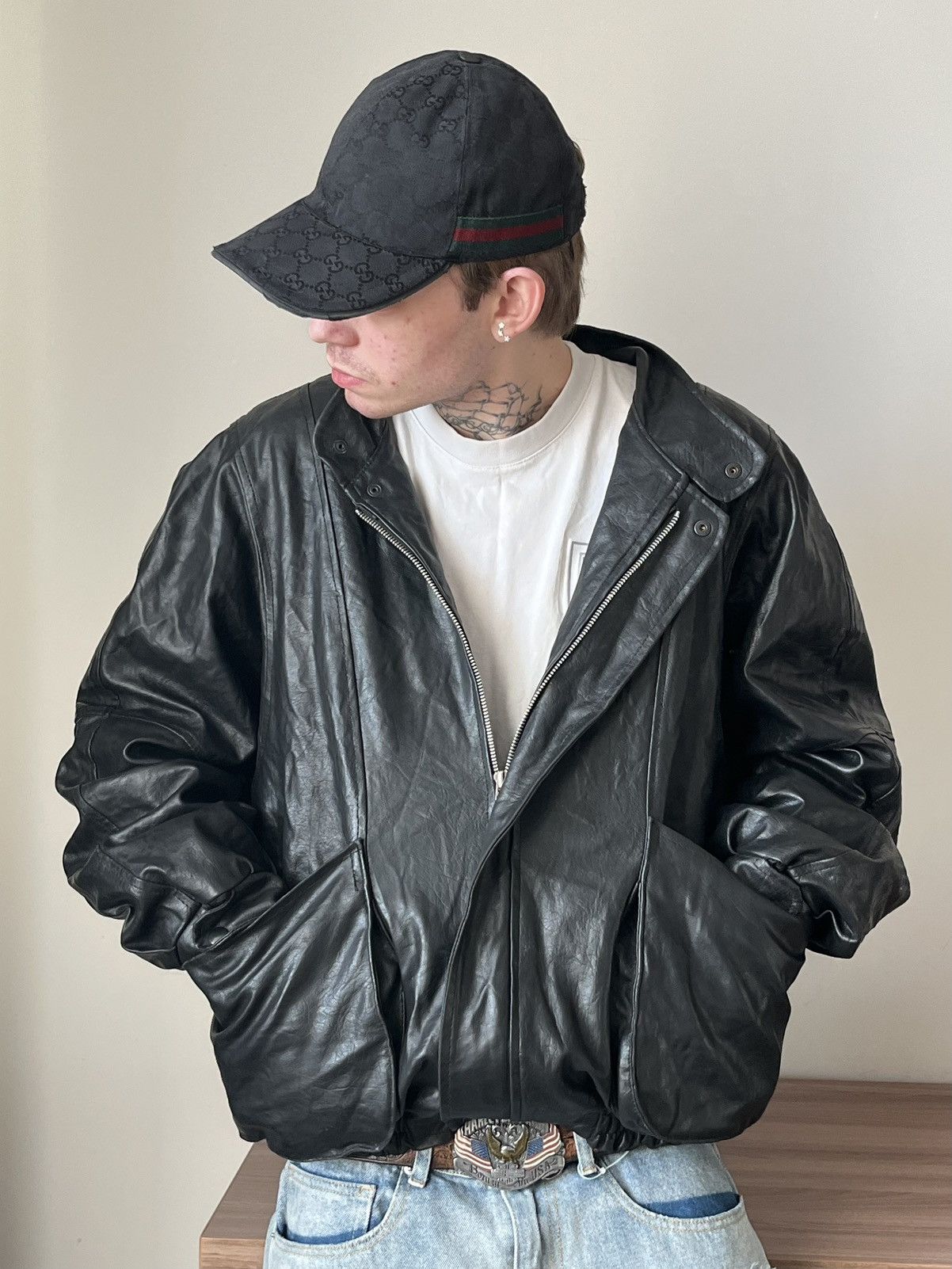 Avirex × B 3 × Vintage Vintage Avirex 80s B3 Leather
