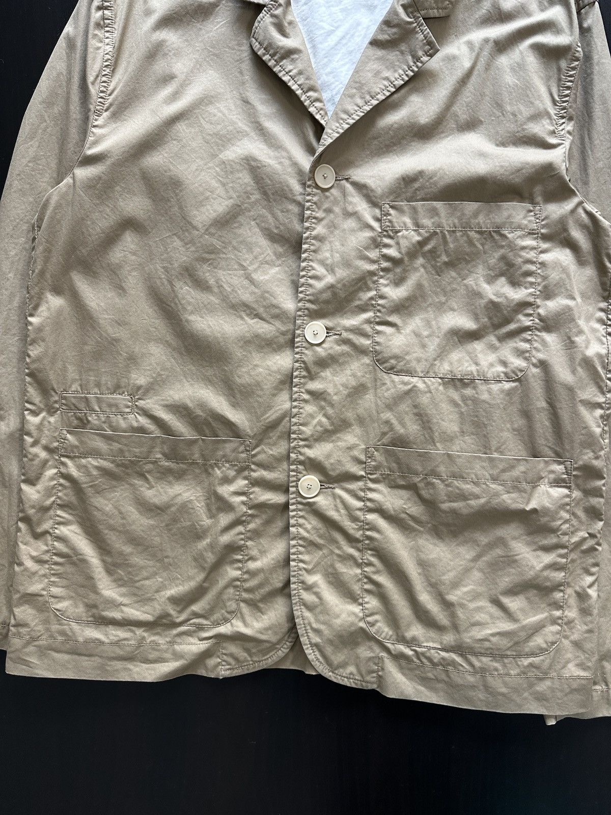 Folk Folk Assembly Jacket Beige Cotton Workwear Blazer L Size US L / EU 52-54 / 3 - 3 Thumbnail