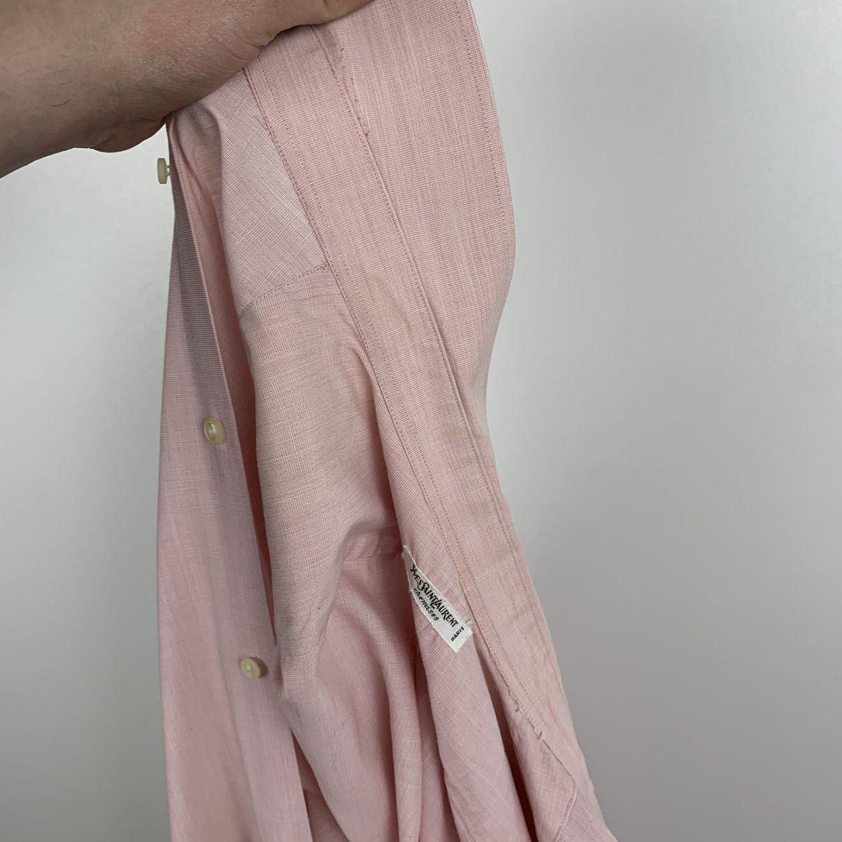 Yves Saint Laurent Vintage Yves Saint Laurent Shirt like Hedi Slimane 80’s Size US L / EU 52-54 / 3 - 15 Thumbnail
