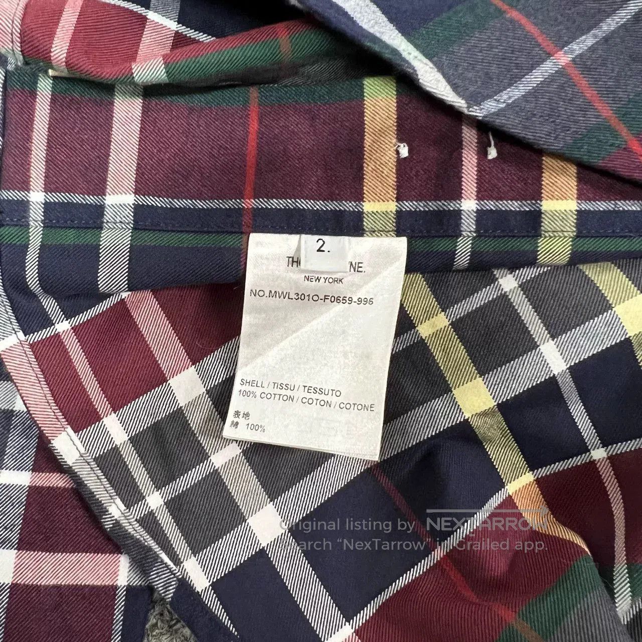 Thom Browne Thom Browne 2024 Plaid Long. Size M / US 6-8 / IT 42-44 - 6 Thumbnail