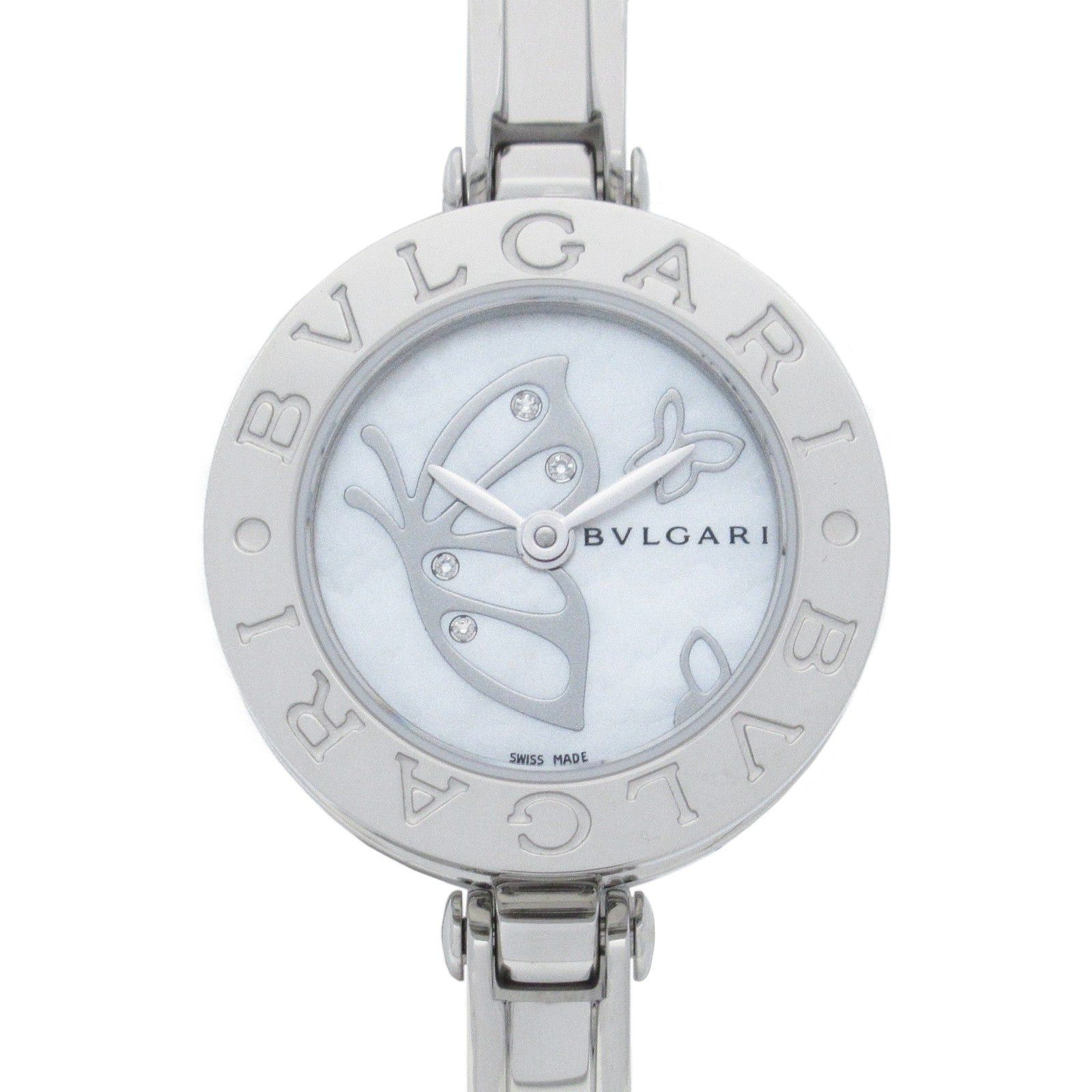 Bvlgari Bvlgari Women Watch Quartz Stainless Steel White Shell Size ONE SIZE - 1 Thumbnail