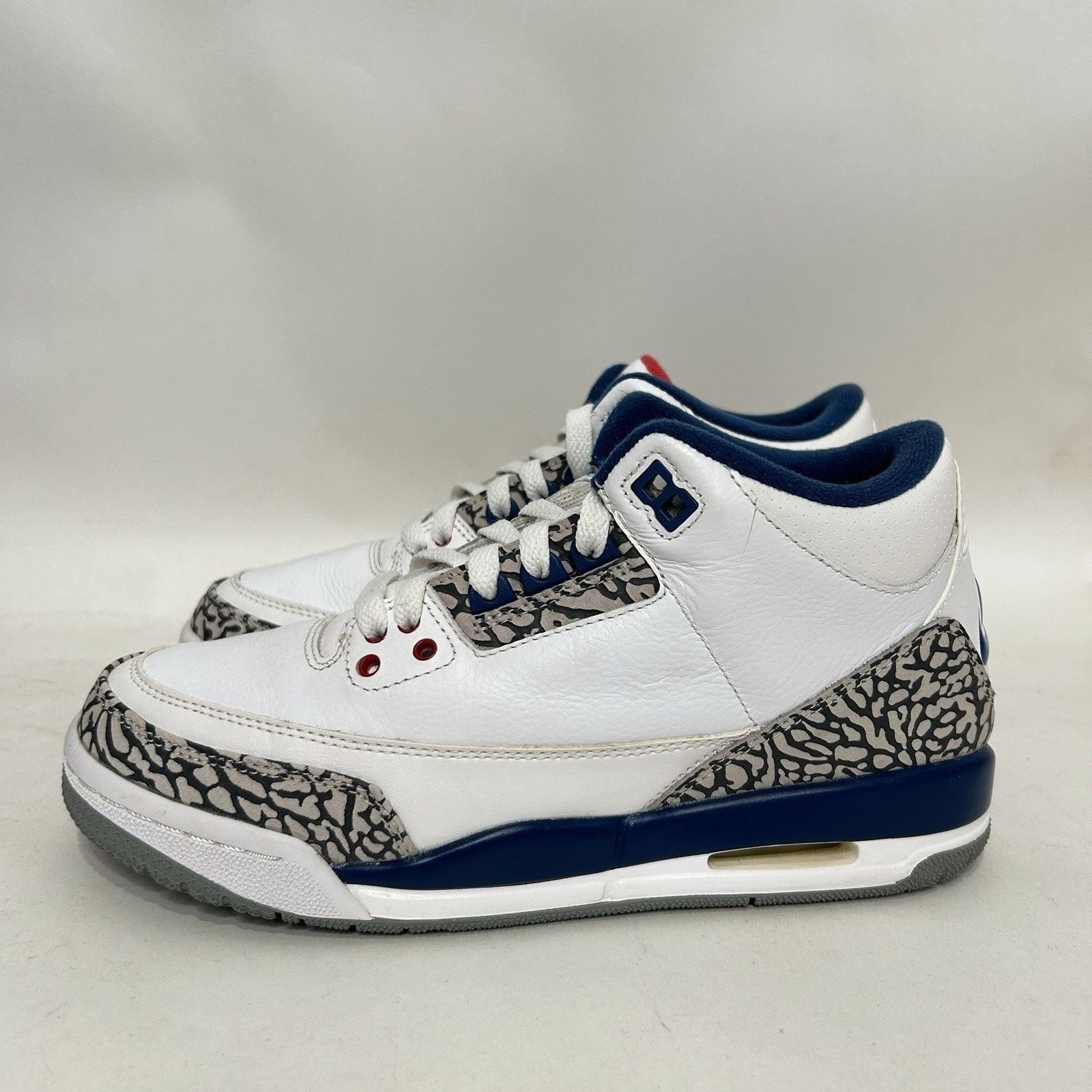 Jordan Brand Nike Air Jordan 3 Retro GS “True Blue” 2016 Size US 8.5 / IT 38.5 - 6 Thumbnail