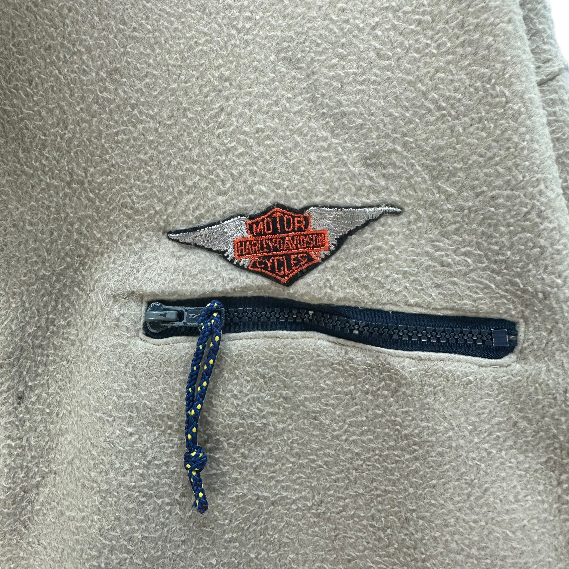 Harley Davidson HARLEY DAVIDSON PATCHES ON J&C SPORT FLEECE JACKET #8283-001 Size US L / EU 52-54 / 3 - 3 Thumbnail