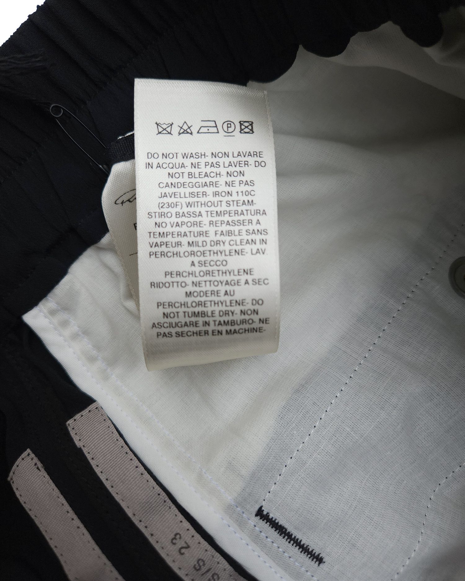 Rick Owens Rick Owens "Edfu" Cropped Track Trousers Size 26" / US 2 / IT 38 - 7 Thumbnail