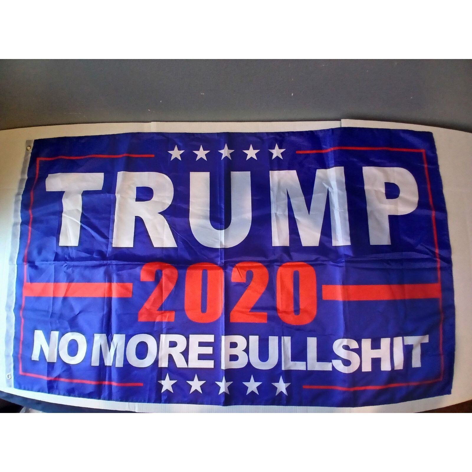 Other (60x35) 2020 NO MORE BS TRUMP Flag (Neutral Seller) Size ONE SIZE - 1 Thumbnail