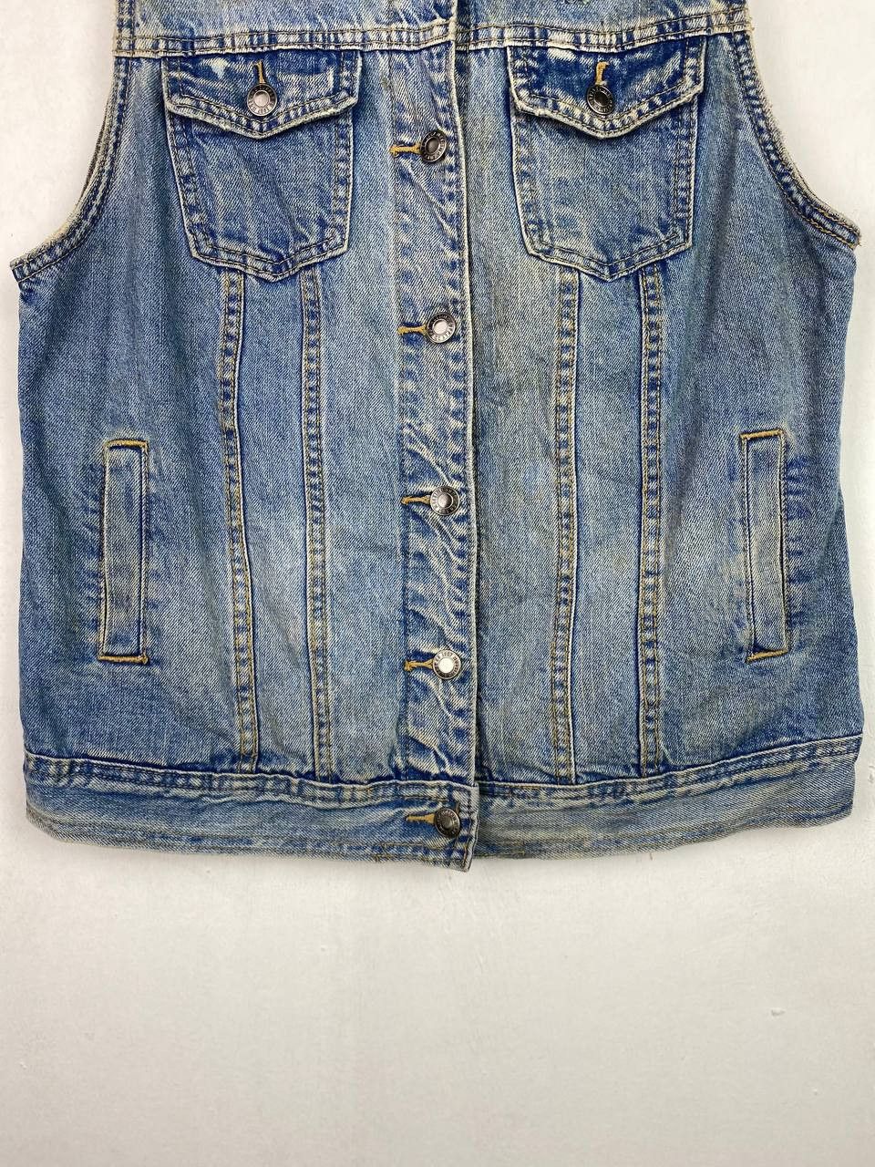 Mossimo mossimo denim vest nice design Size US L / EU 52-54 / 3 - 3 Thumbnail