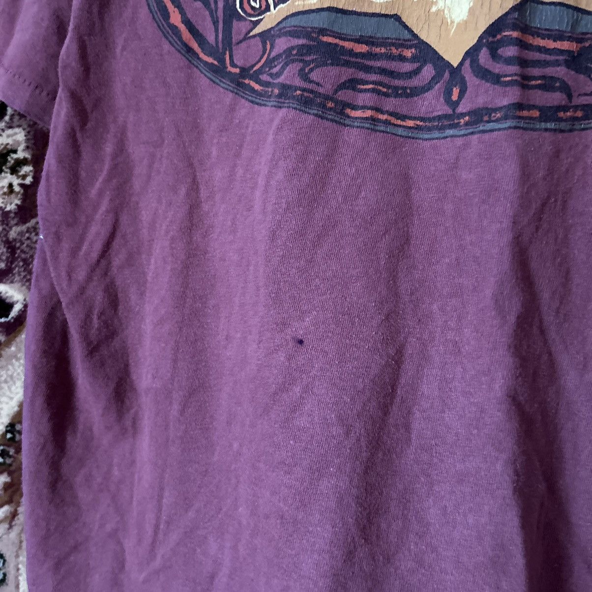 Quicksilver Grail Vintage Single Stitch Sun Faded Quiksilver Graphic Tee Size US L / EU 52-54 / 3 - 5 Thumbnail