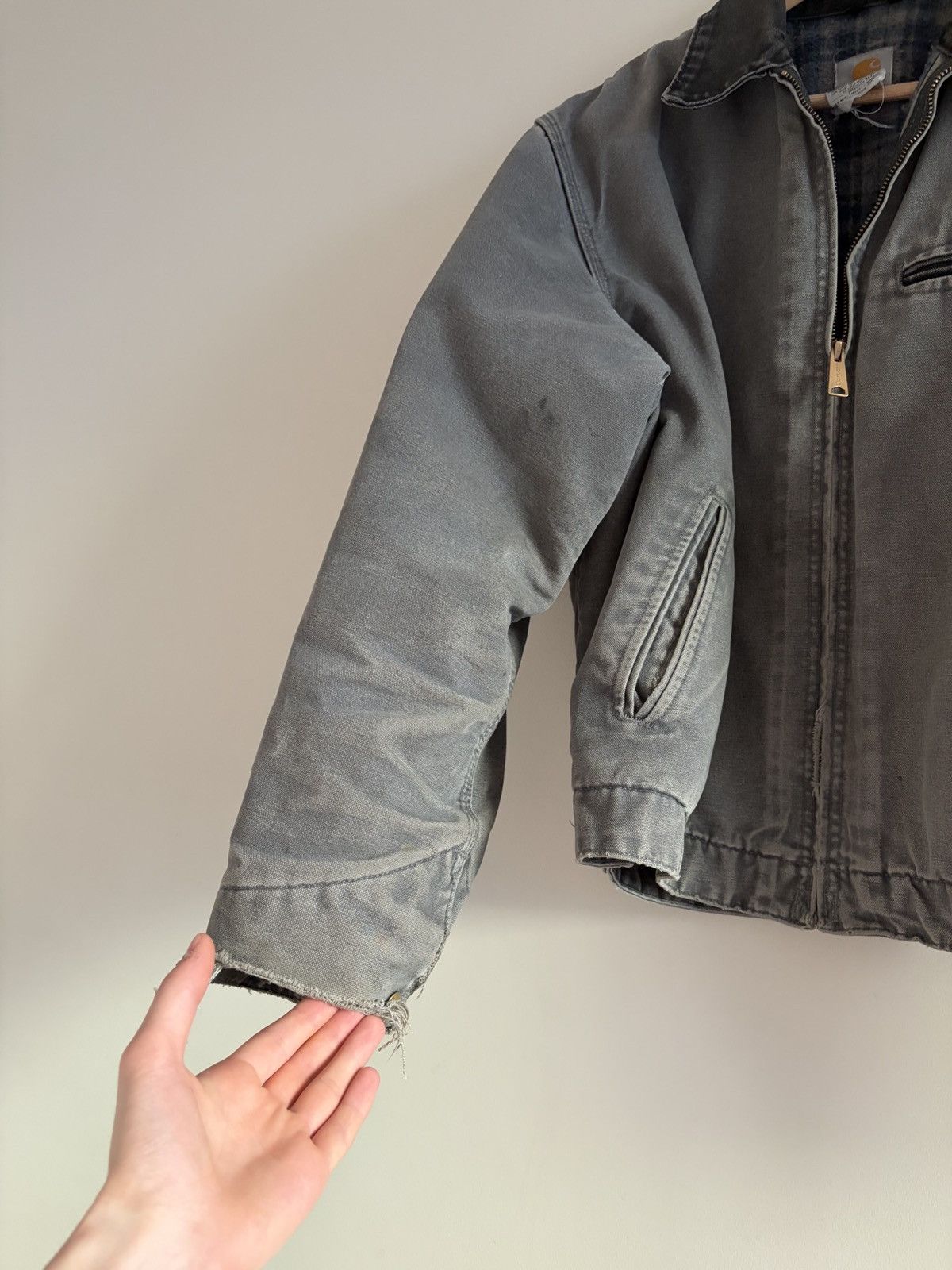Carhartt Vintage Boxy Distressed faded Carhartt J97 Detroit Jacket Size US M / EU 48-50 / 2 - 4 Thumbnail