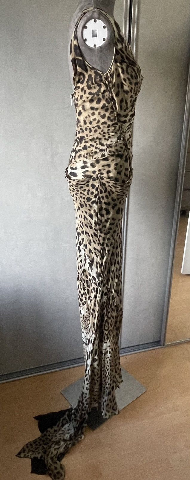 Roberto Cavalli ROBERTO CAVALLI MAXI SILK DRESS Size M / US 6-8 / IT 42-44 - 7 Thumbnail