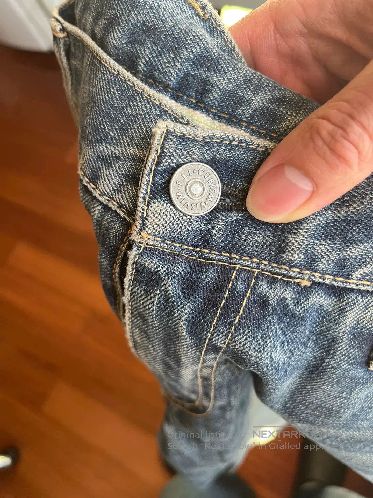Visvim Vintage Wash Denim Jeans.