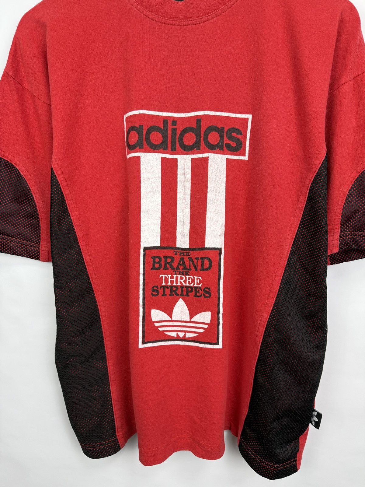 Adidas 🇩🇪 Vintage 80s Adidas Retro T-Shirt Rare Y2K Bundeswehr Size US L / EU 52-54 / 3 - 5 Thumbnail