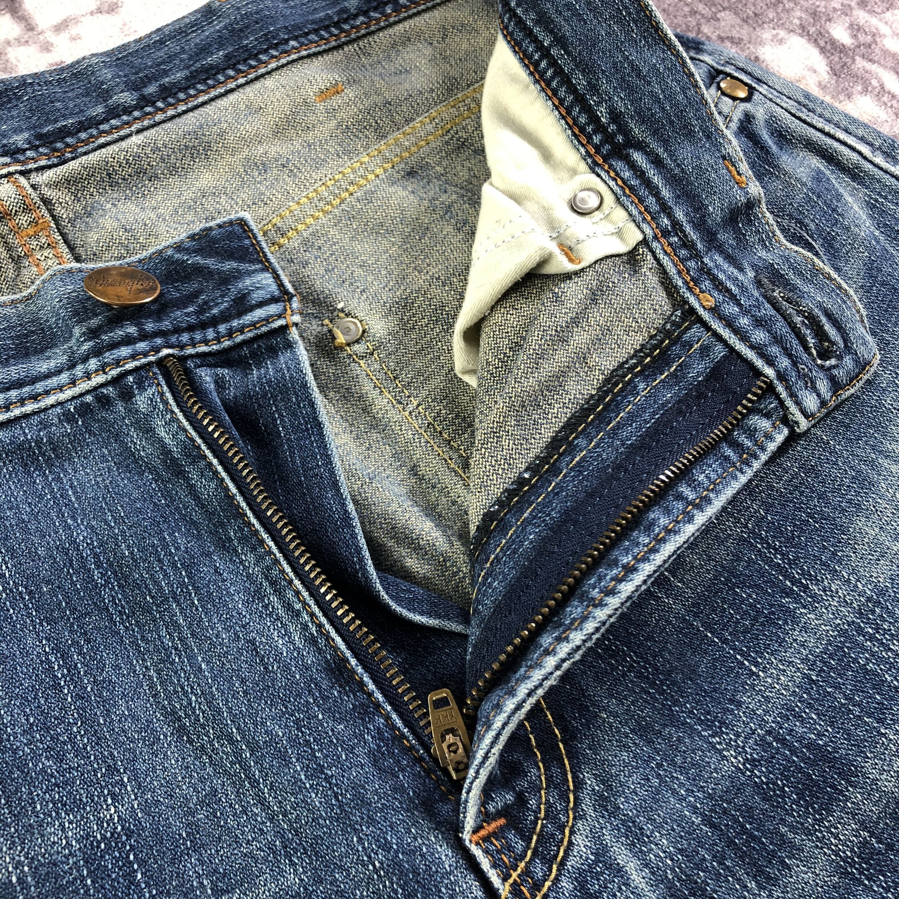 Vintage × Wrangler Vintage Blue Wash Wrangler Jeans-JM3306 Size US 34 / EU 50 - 8 Thumbnail