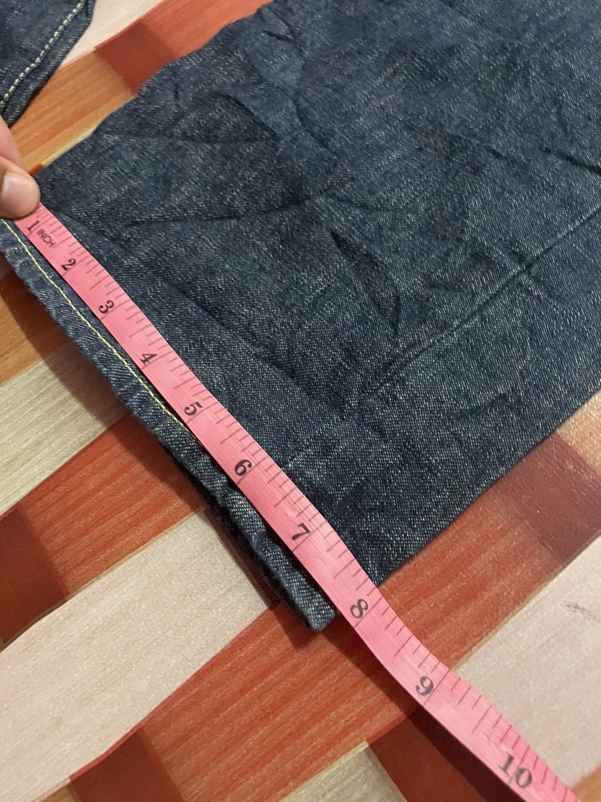 Other Yen Jeans Double Waist Every Garment Guarantee made in japan Size 30" / US 8 / IT 44 - 17 Thumbnail