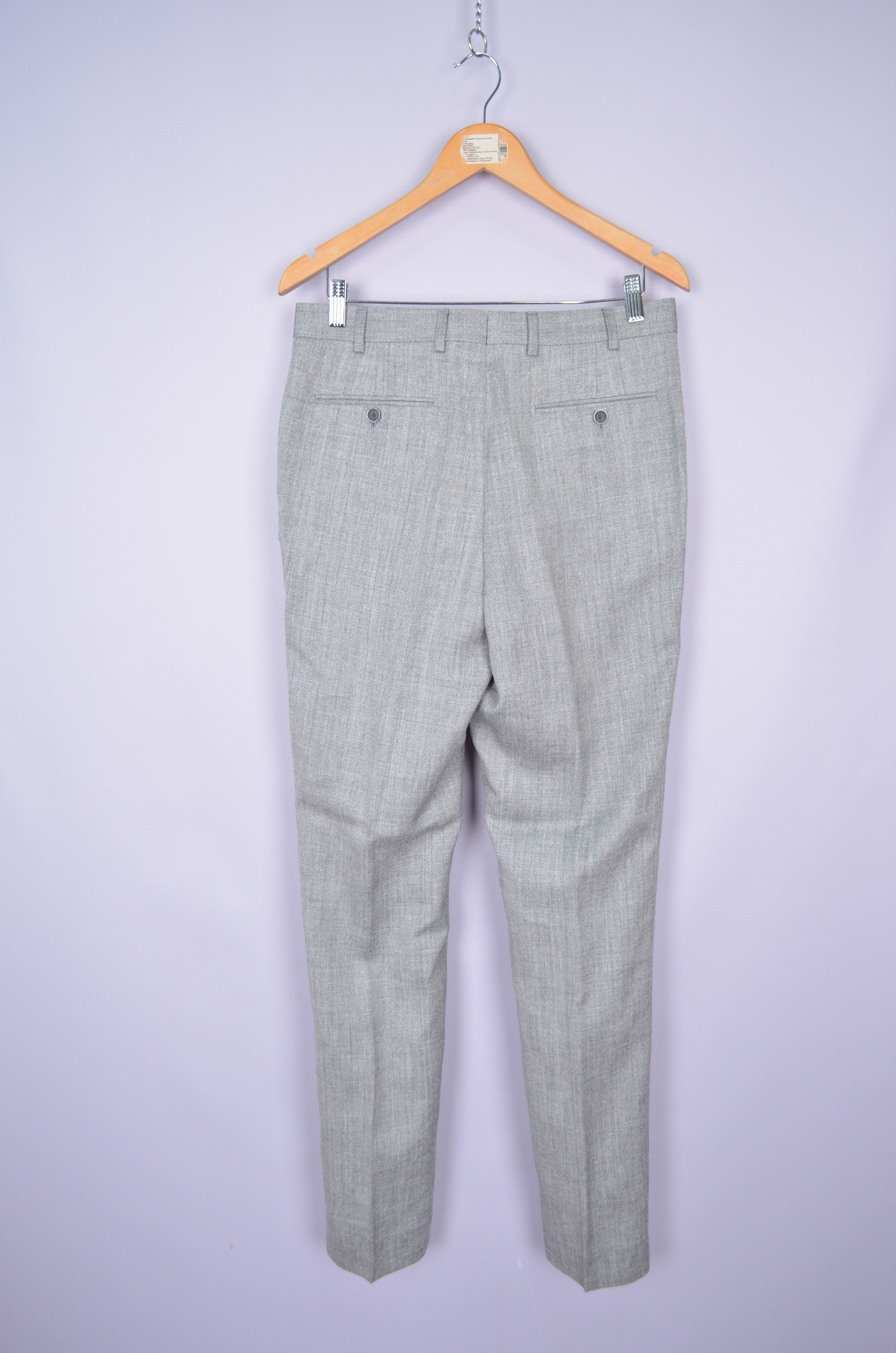 Suitsupply SUITSUPPLY Lazio Ethomas Wool Silk Linen Suit Grey US36 Size 36R - 20 Thumbnail