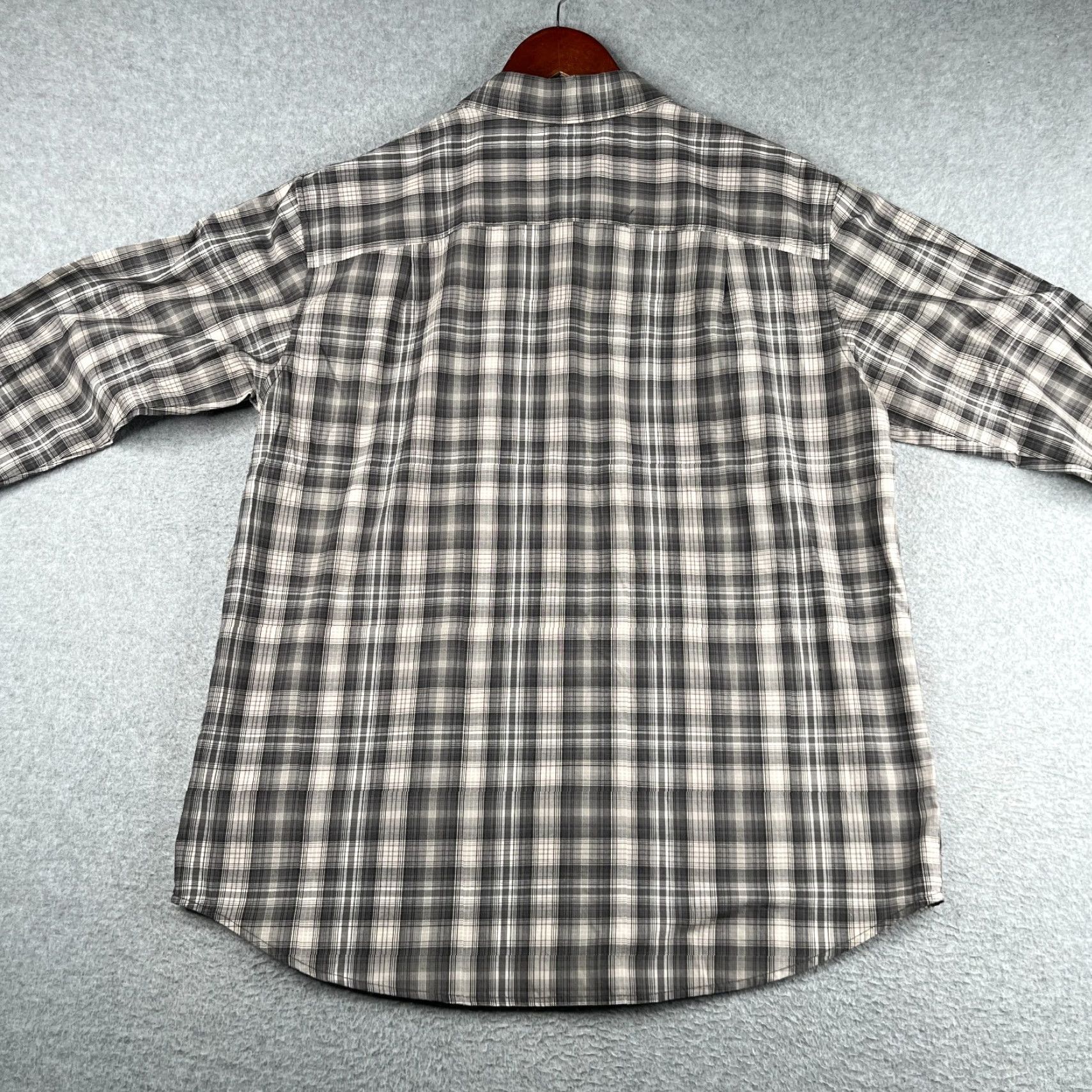 Vintage Columbia Regular Fit Shirt Button-Up Long Sleeve Mens Large Black Plaid Casual Size US L / EU 52-54 / 3 - 6 Thumbnail