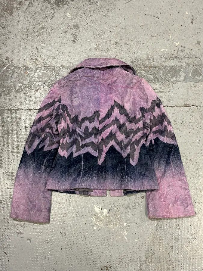 Roberto Cavalli SS2005 Cavalli Pink Peninsula Faux Fur Blazer Jacket Size M / US 6-8 / IT 42-44 - 6 Thumbnail