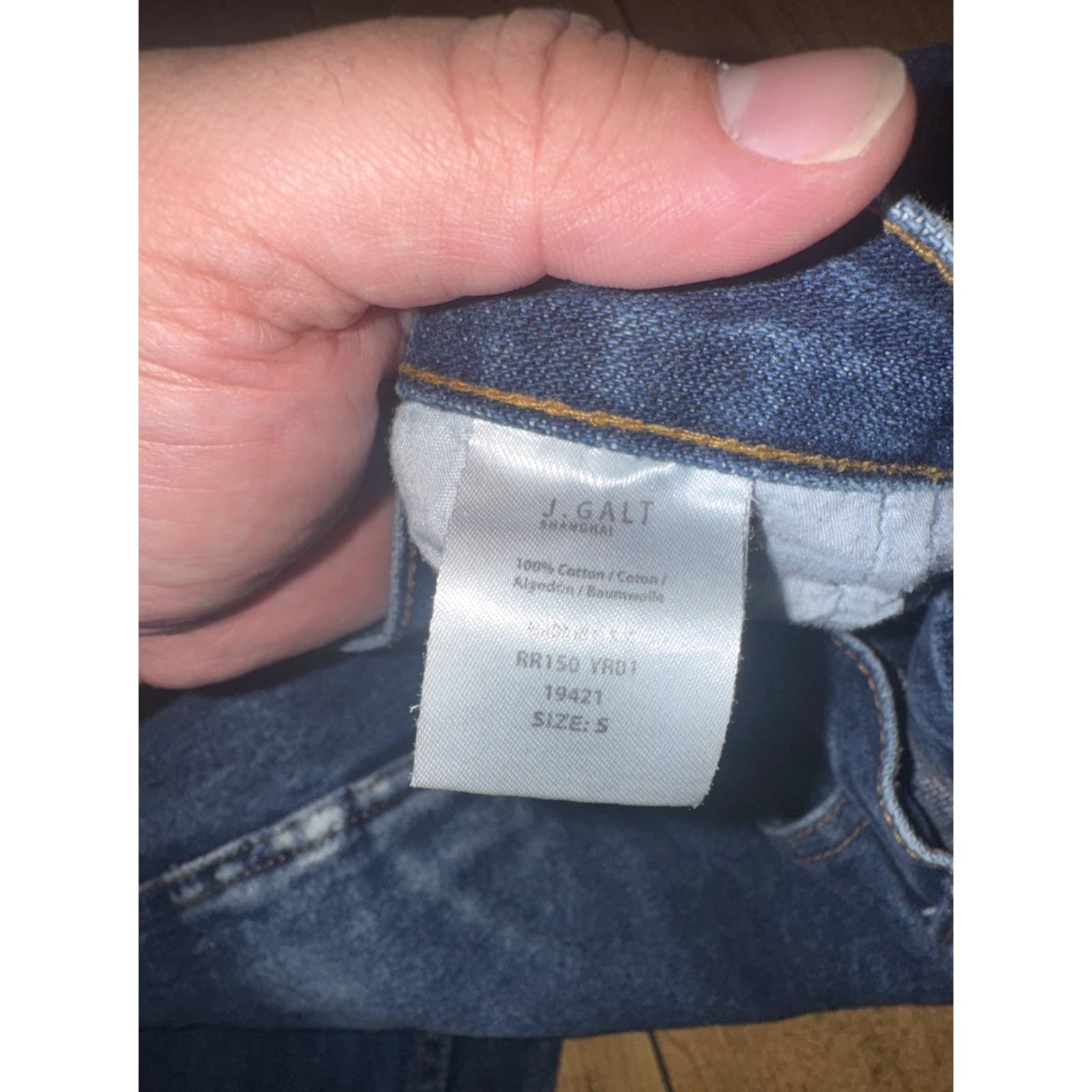 VINTAGE John Galt J.Galt Carpenter Jeans Blue 28x30 Workwear Denim