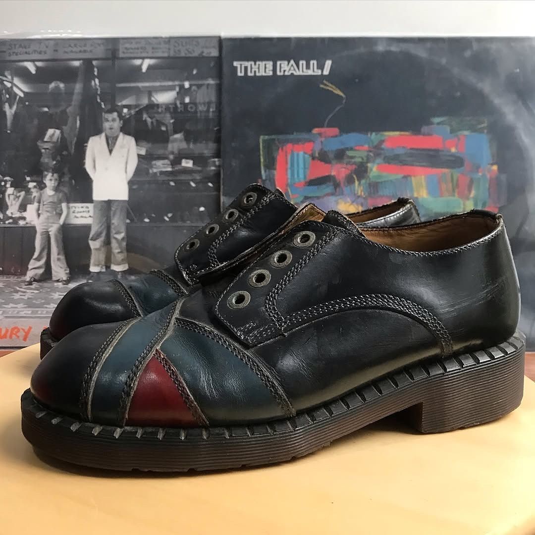 Dr. Martens Vintage Dr Martens Cross over boxtops 8420 Black Oxfords Size US 9 / EU 42 - 4 Thumbnail