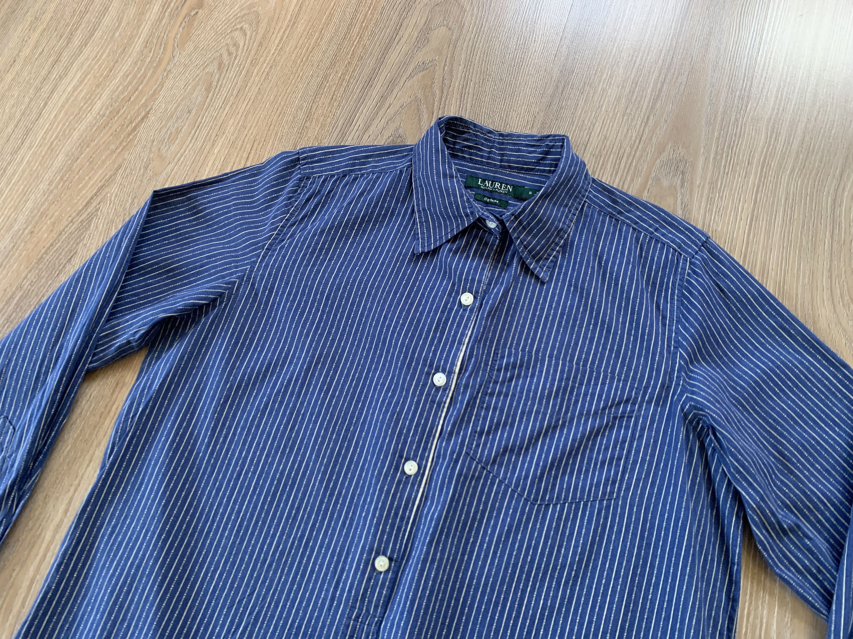 Polo Ralph Lauren Women's Vintage Polo Ralph Lauren Stripe Long Sleeve Shirt Size S / US 4 / IT 40 - 4 Thumbnail