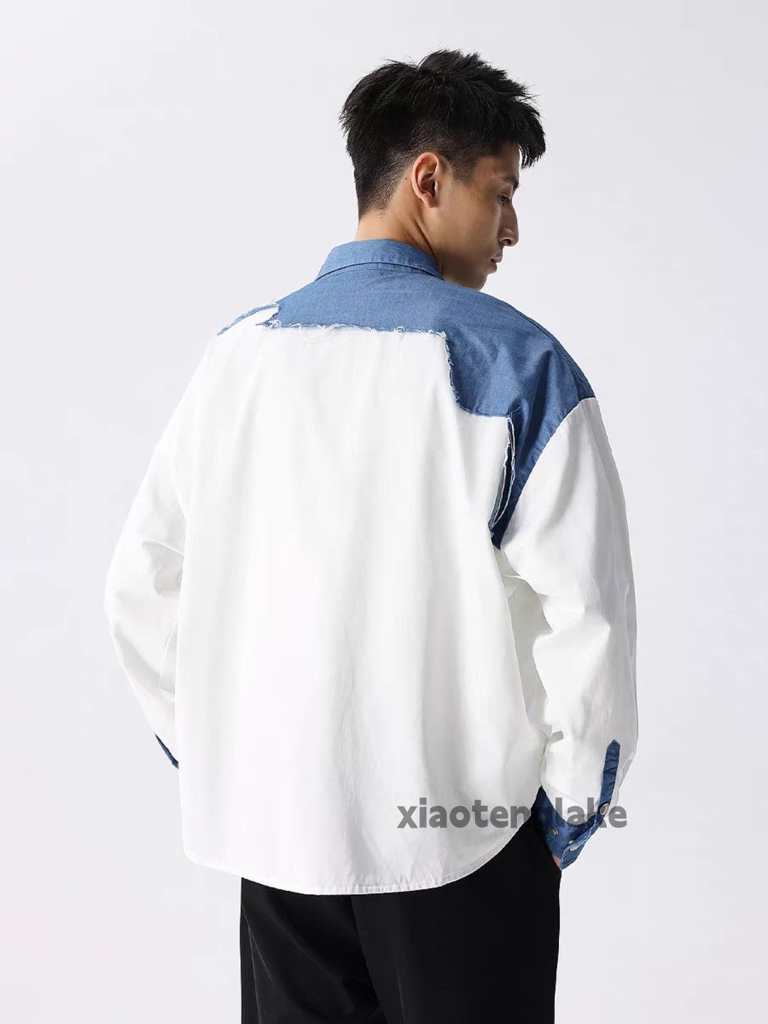 Vintage Unisex outdoor utility punk hiphop patchwork yuppie shirt Size US XL / EU 56 / 4 - 3 Thumbnail