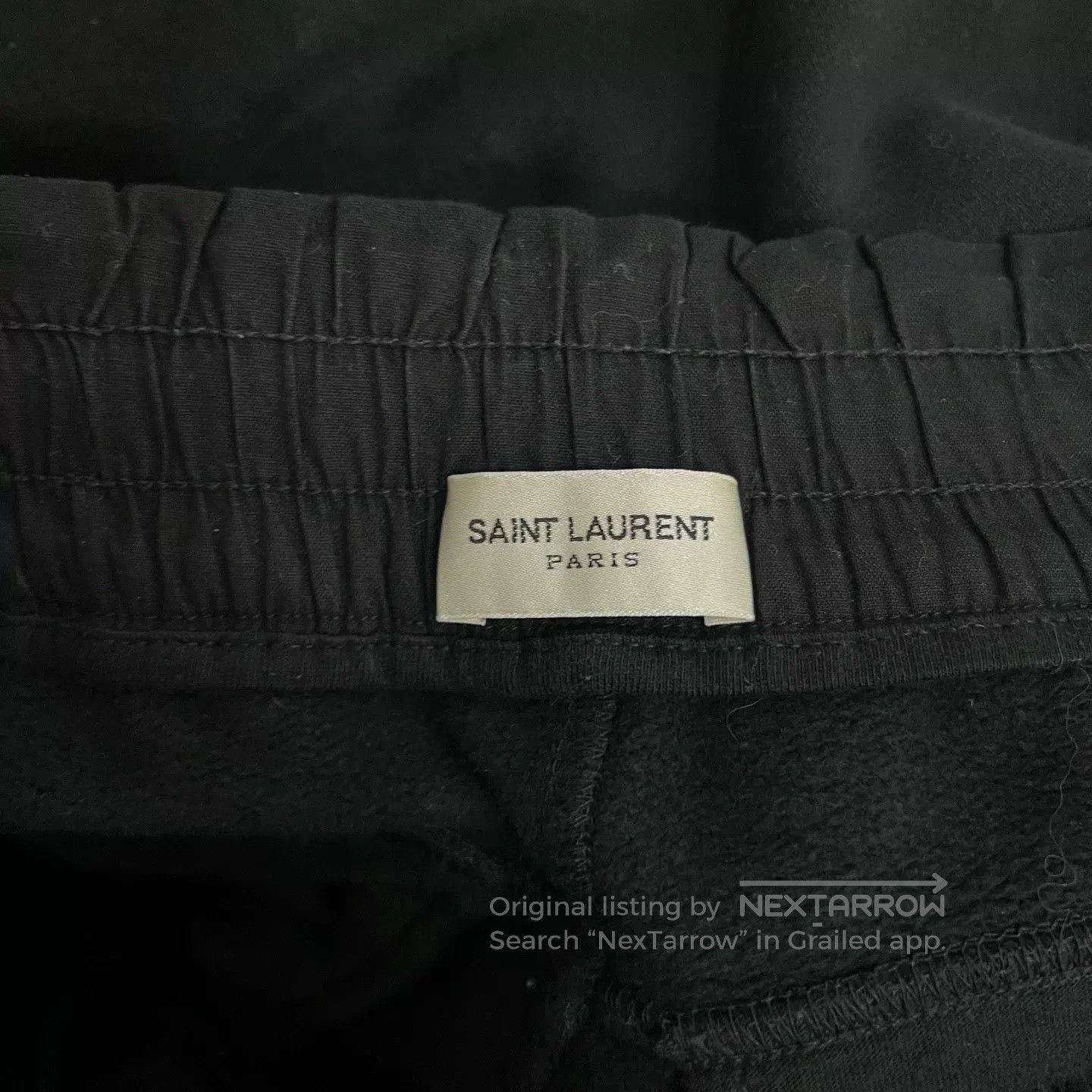 Japanese Brand Saint Laurent SLP Embroidered Letter Shorts. Size US 34 / EU 50 - 4 Thumbnail