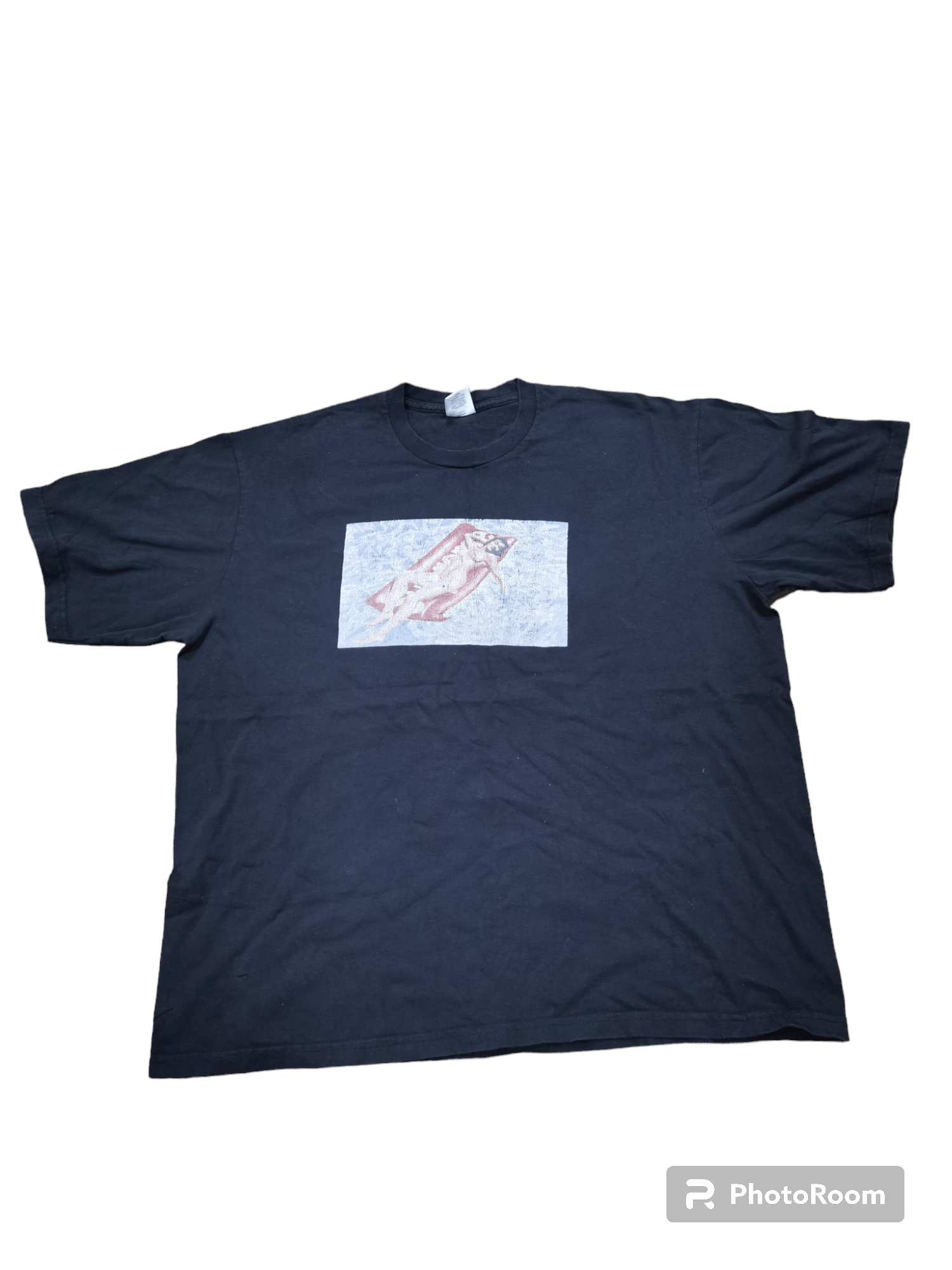 image of Made In USA x Supreme Vintage Supreme Tshirt in Black, Men's (Size XL)