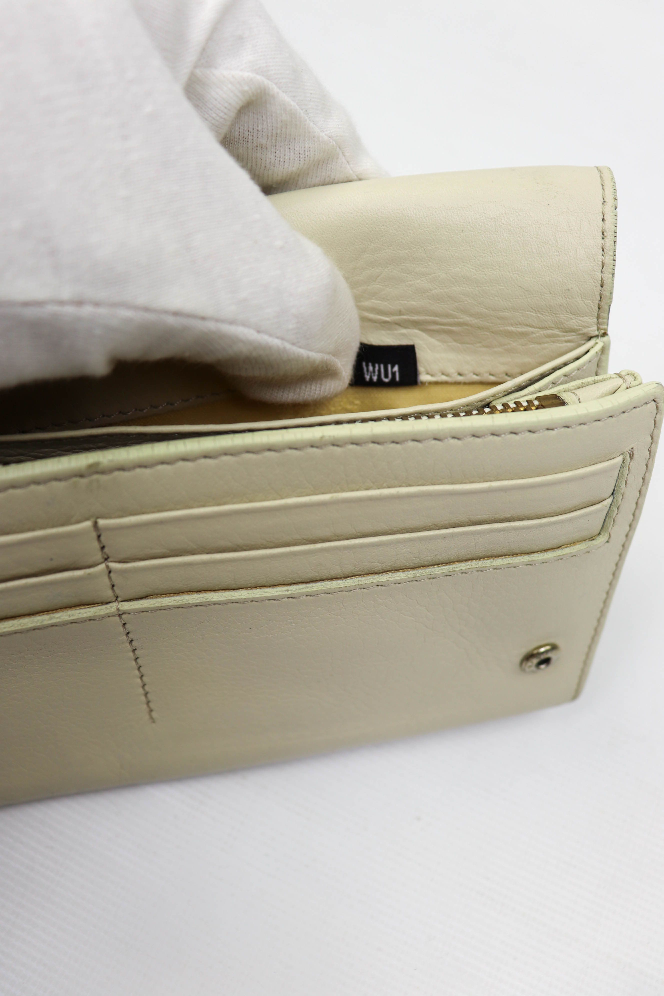 Mulberry Mulberry England WU1 Cream White Real Leather Wallet Size ONE SIZE - 11 Thumbnail