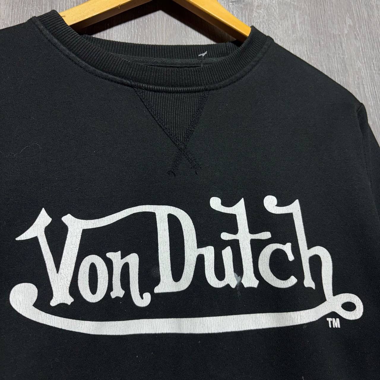 Von Dutch Von Dutch Y2K Black Sweatshirt size L Size US L / EU 52-54 / 3 - 3 Thumbnail
