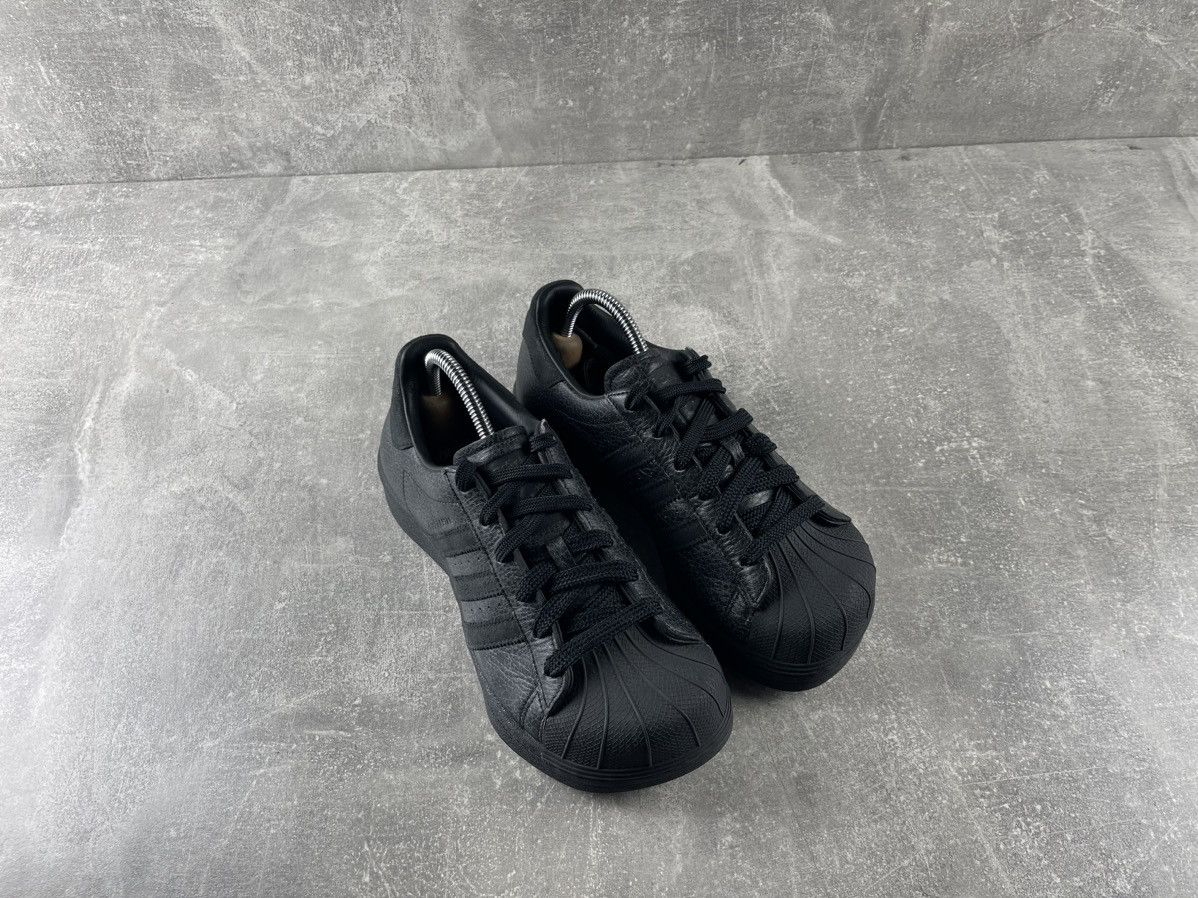 Adidas adidas x AVAVAV Superstar SST Vacuum Leather Black Size US 6.5 / IT 36.5 - 4 Thumbnail