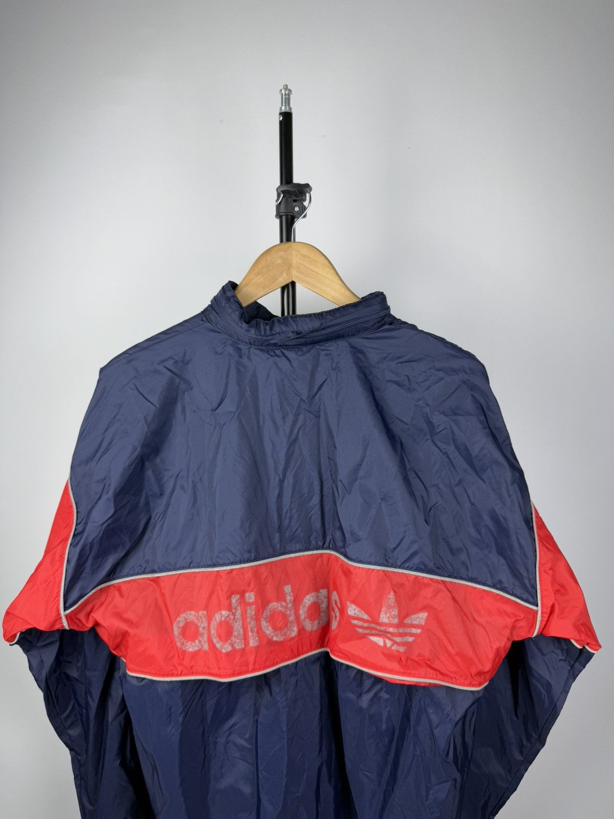 Adidas × Vintage Vintage 90s Adidas Anorak Nylon Track 1/4 Zip Y2K Jacket Size US S / EU 44-46 / 1 - 6 Thumbnail