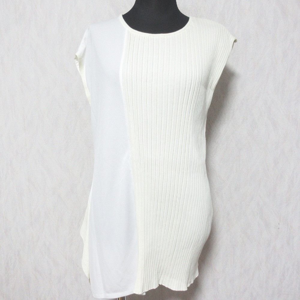 Lanvin Lanvin Lanvin Collection Asymmetric Docking Cut and Sewn Top Others Tops 2465703 DUTY FREE for USA Size ONE SIZE - 1 Thumbnail