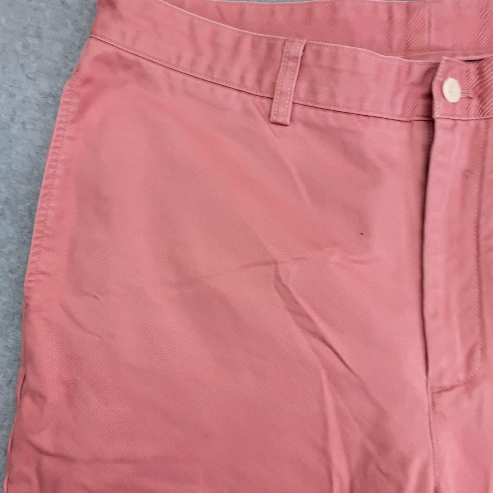 Vineyard Vines Vineyard Vines Club Pant Chino Pants Mens 36x34 Salmon Pink Flat Front Casual Business Straight Leg Cotton 36 Waist 31 Inseam Mens Size US 36 / EU 52 - 3 Thumbnail