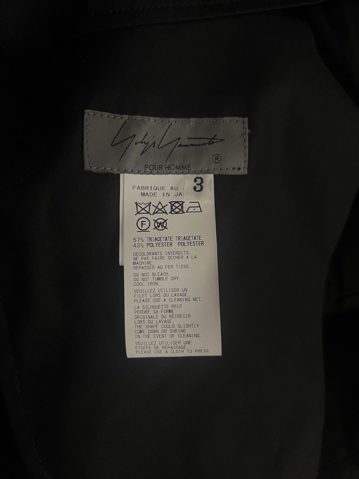 Yohji Yamamoto Yohji Yamamoto Pour Homme - de Chine 12 tuck pants Size US 32 / EU 48 - 22 Thumbnail