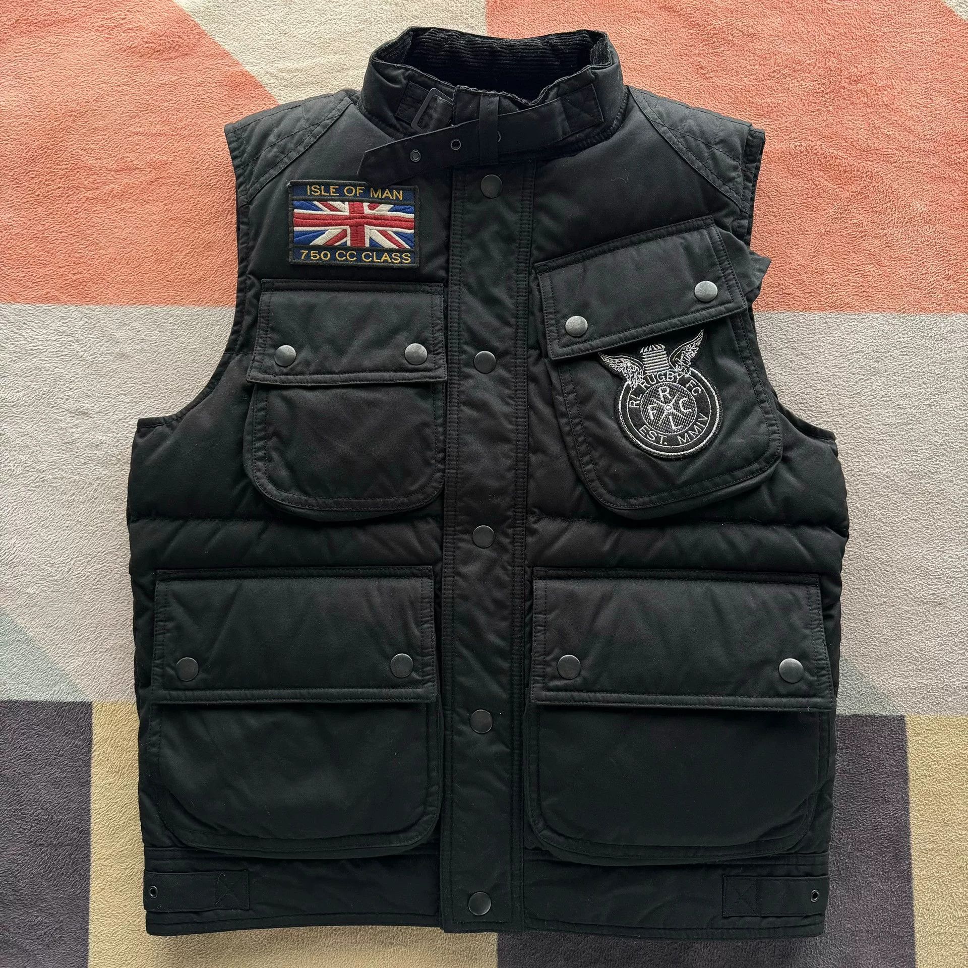 Rugby Ralph Lauren Ralph Lauren Waxed Down Vest Size US S / EU 44-46 / 1 - 1 Thumbnail