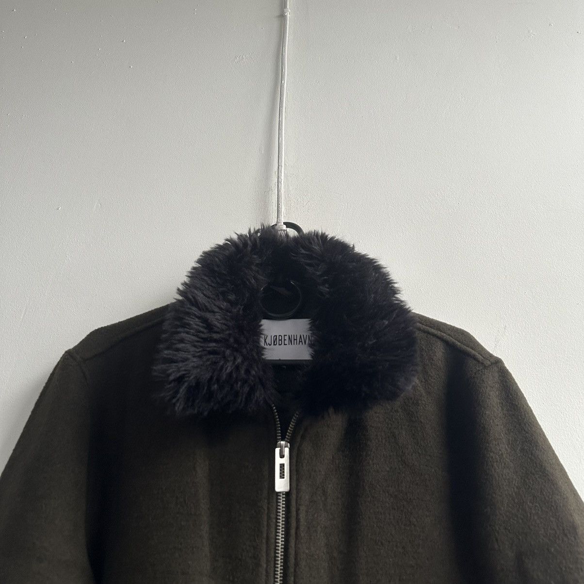 Our Legacy Han København wool air jacket- Dark Green Size US M / EU 48-50 / 2 - 12 Thumbnail