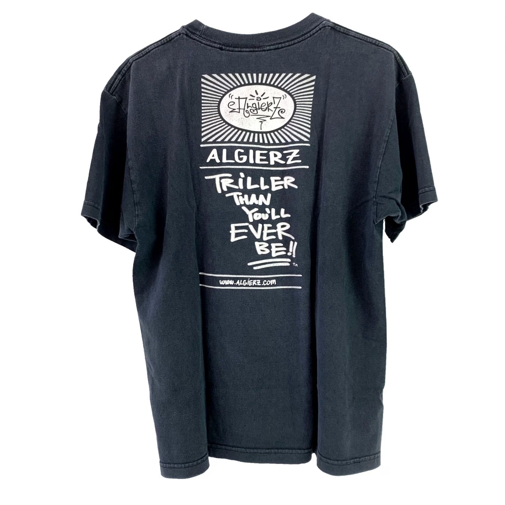 Vintage Algierz Gear T-Shirt Gray 90s Crew Neck Short Sleeve Unisex Adults L Adult Large Cotton Vintage? No, not vintage. Size US L / EU 52-54 / 3 - 7 Thumbnail