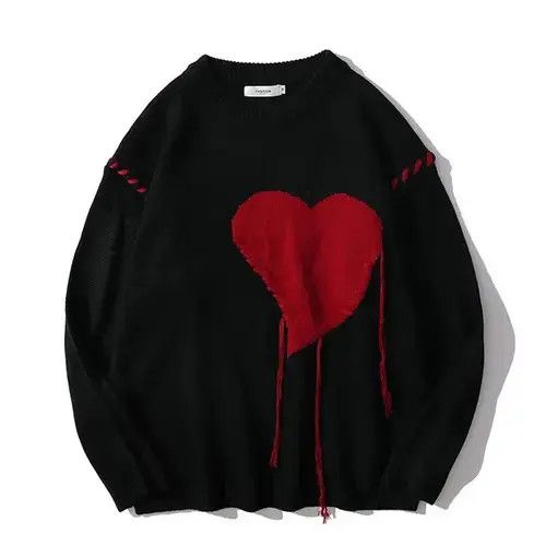 Japanese Brand Long sleeved Loose Pullover Size ONE SIZE - 5 Thumbnail