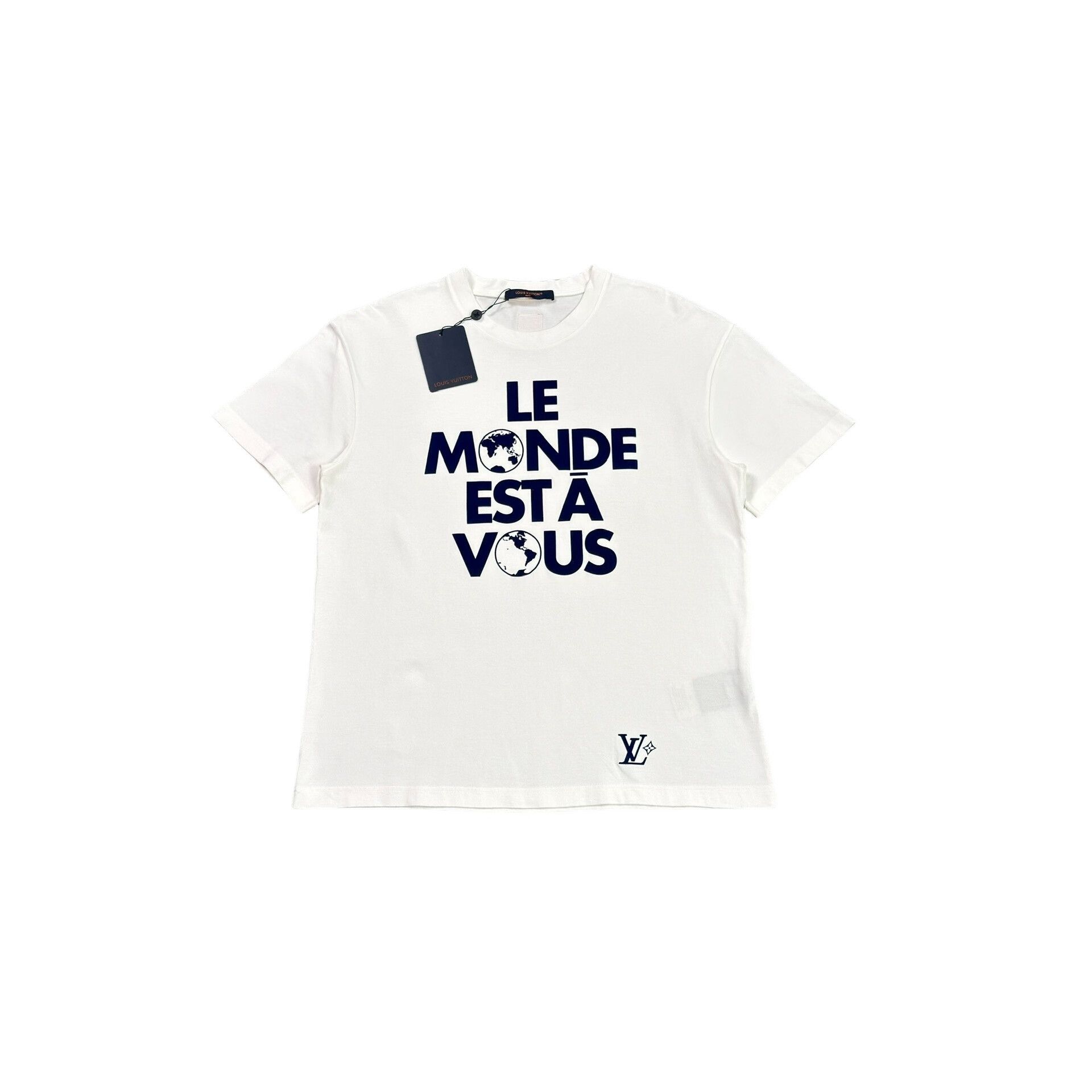 Louis Vuitton Louis Vuitton Earth Print T-Shirt US M Size US M / EU 48-50 / 2 - 1 Thumbnail